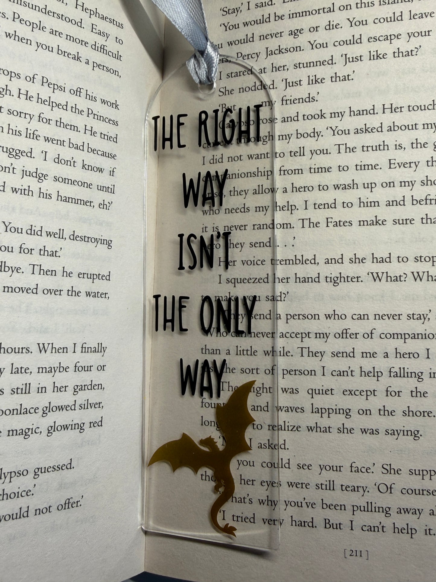 The right way isn't the only way (Fourth Wing) Bookmark