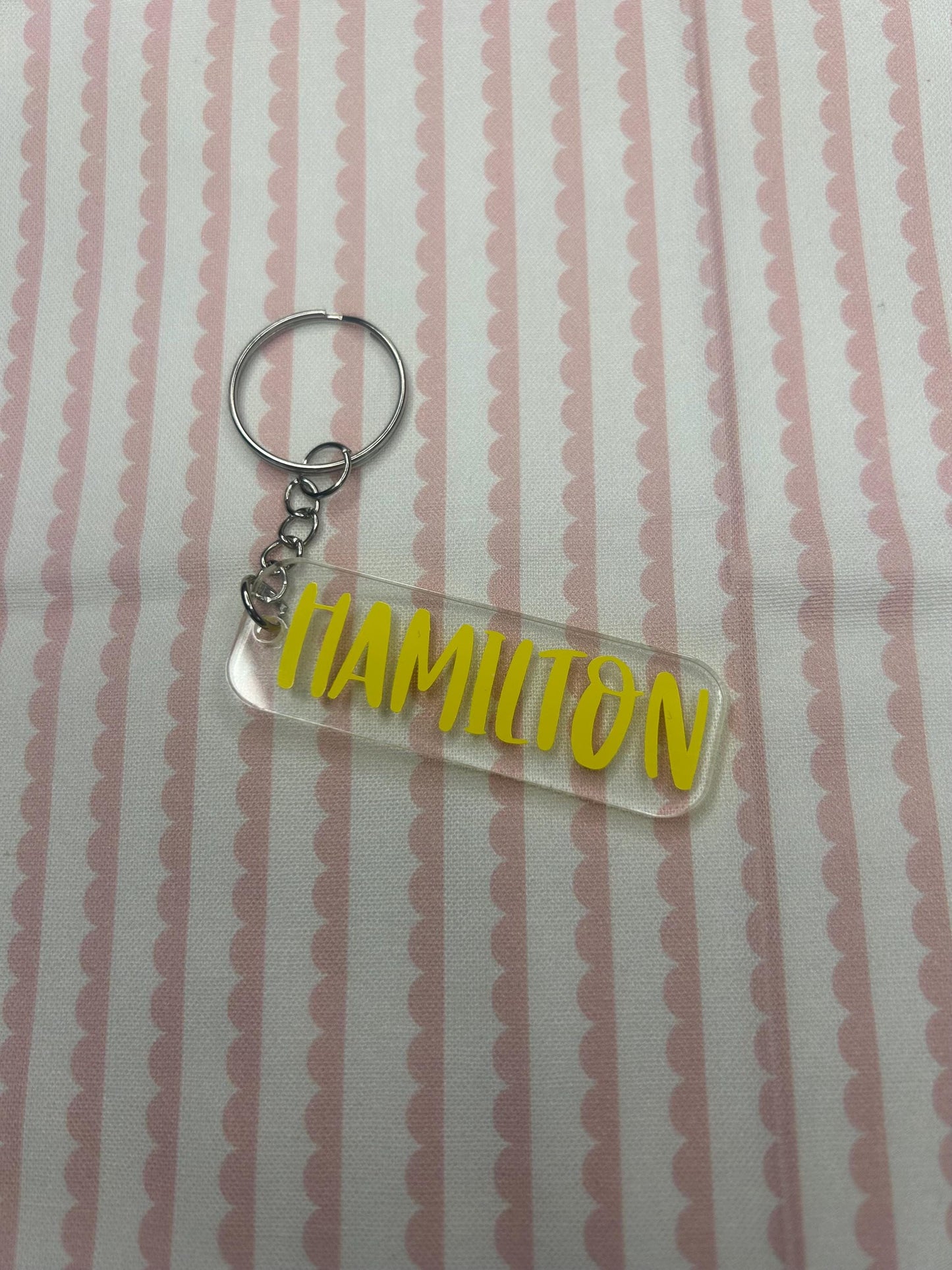 Hamilton keyring fob
