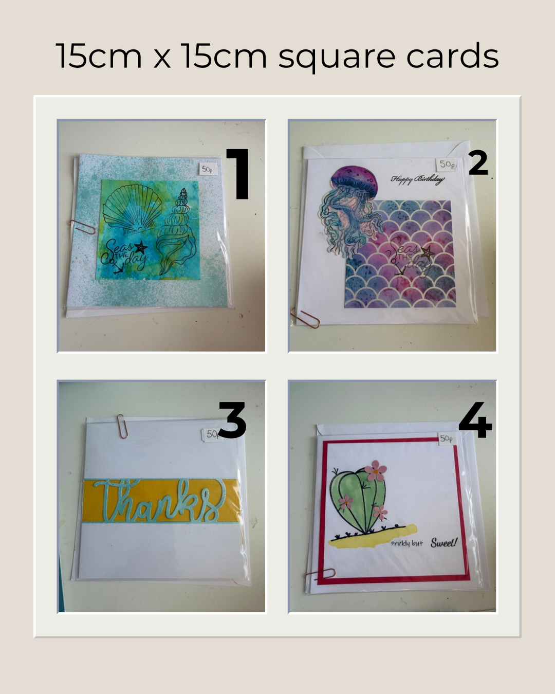 50p card SALE