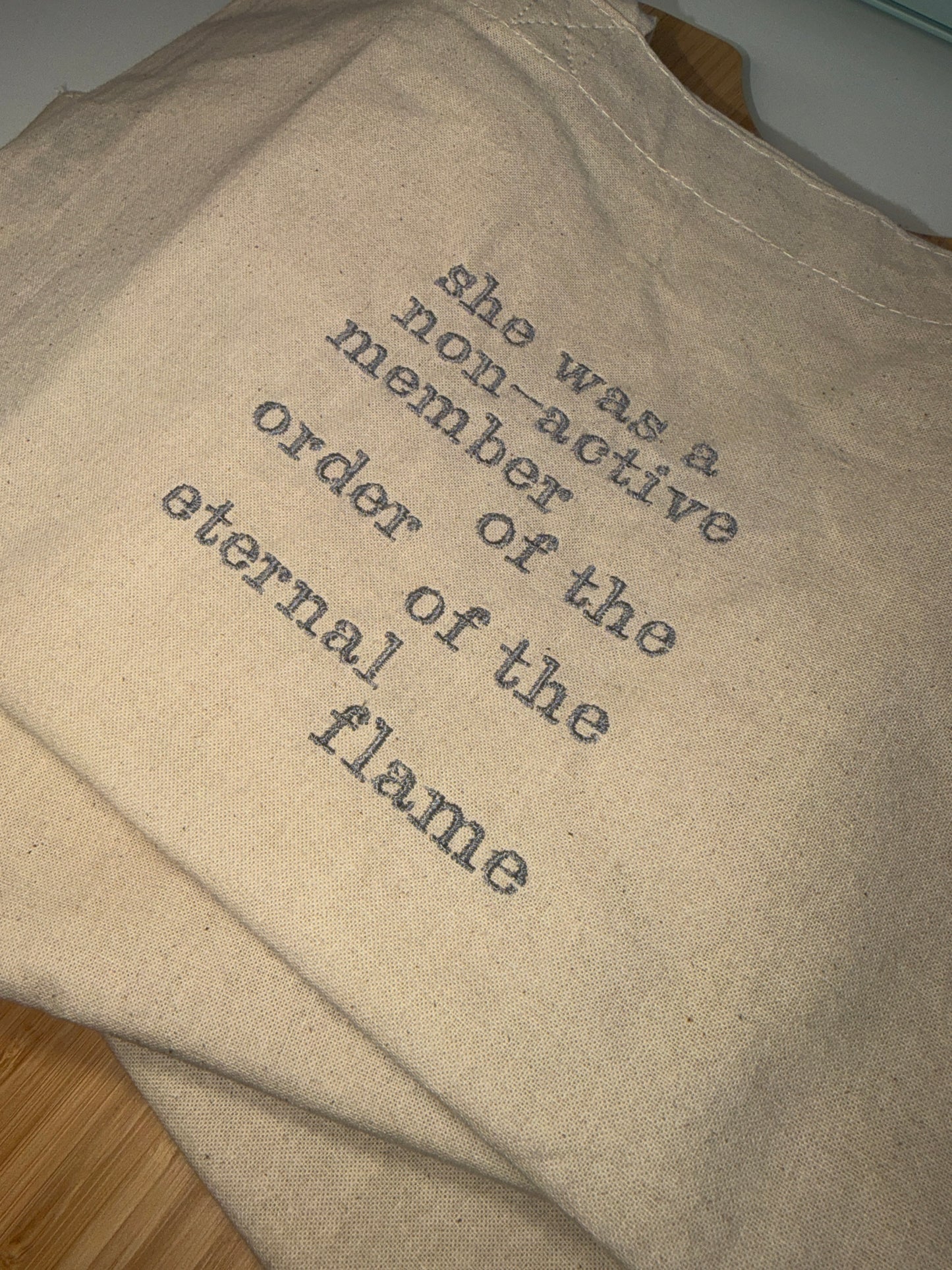 Alchemised inspired tote bag