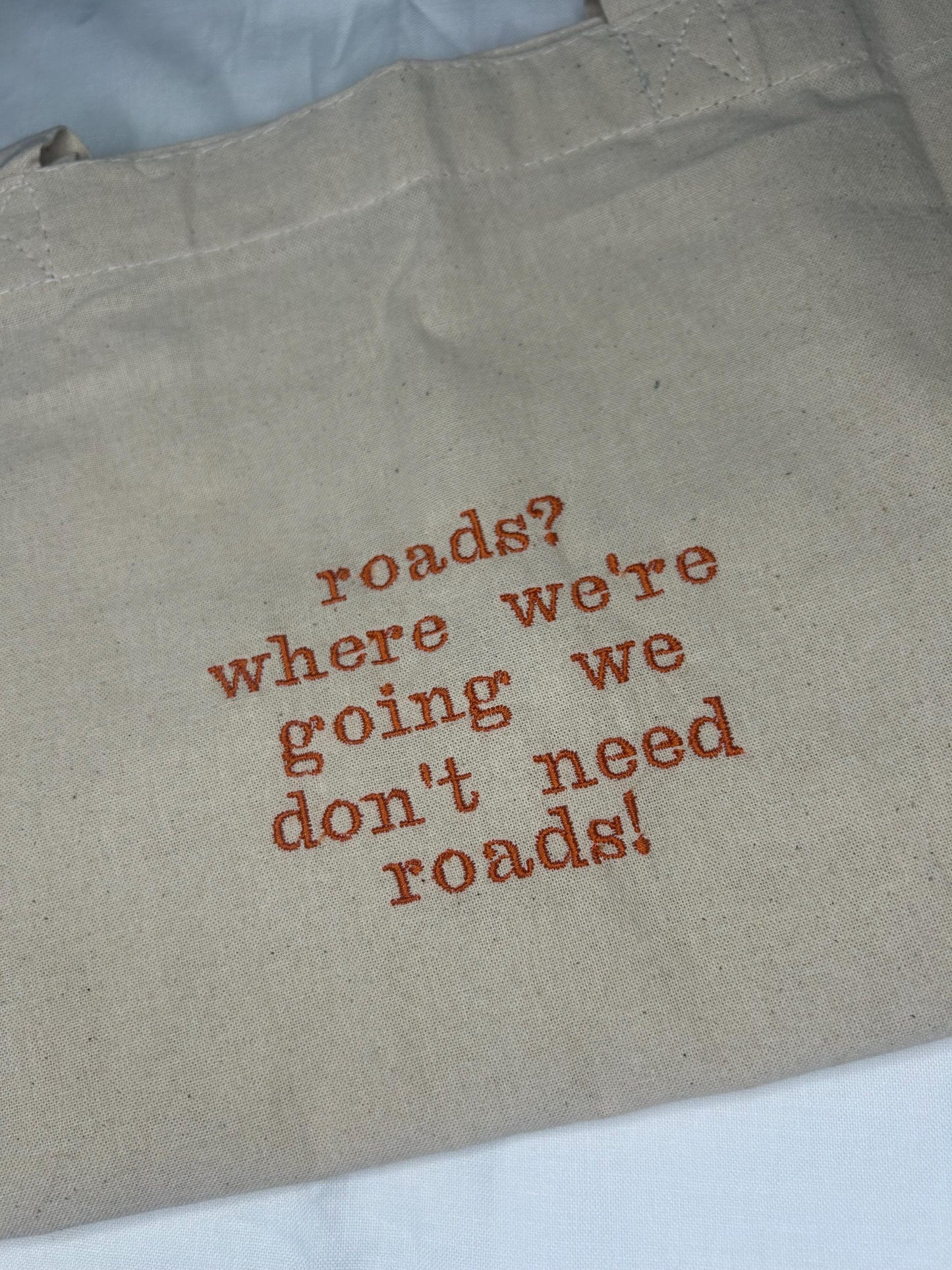 Back to the Future Tote Bag