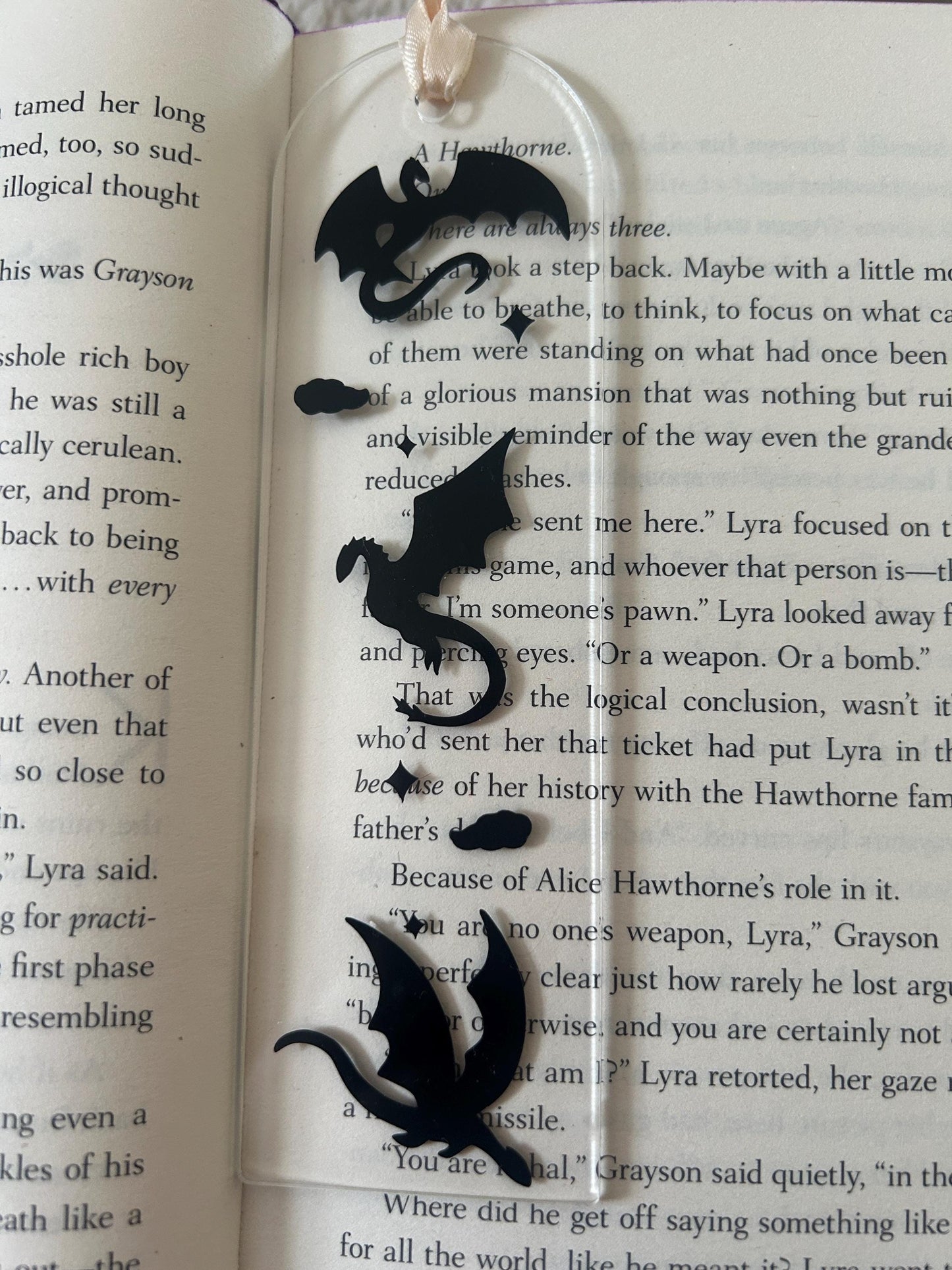 Dragons bookmark