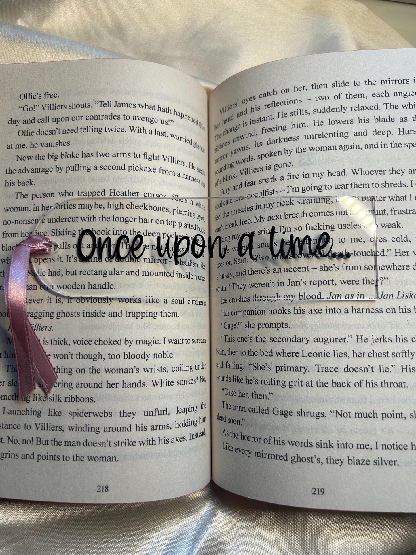 Once upon a time... bookmark
