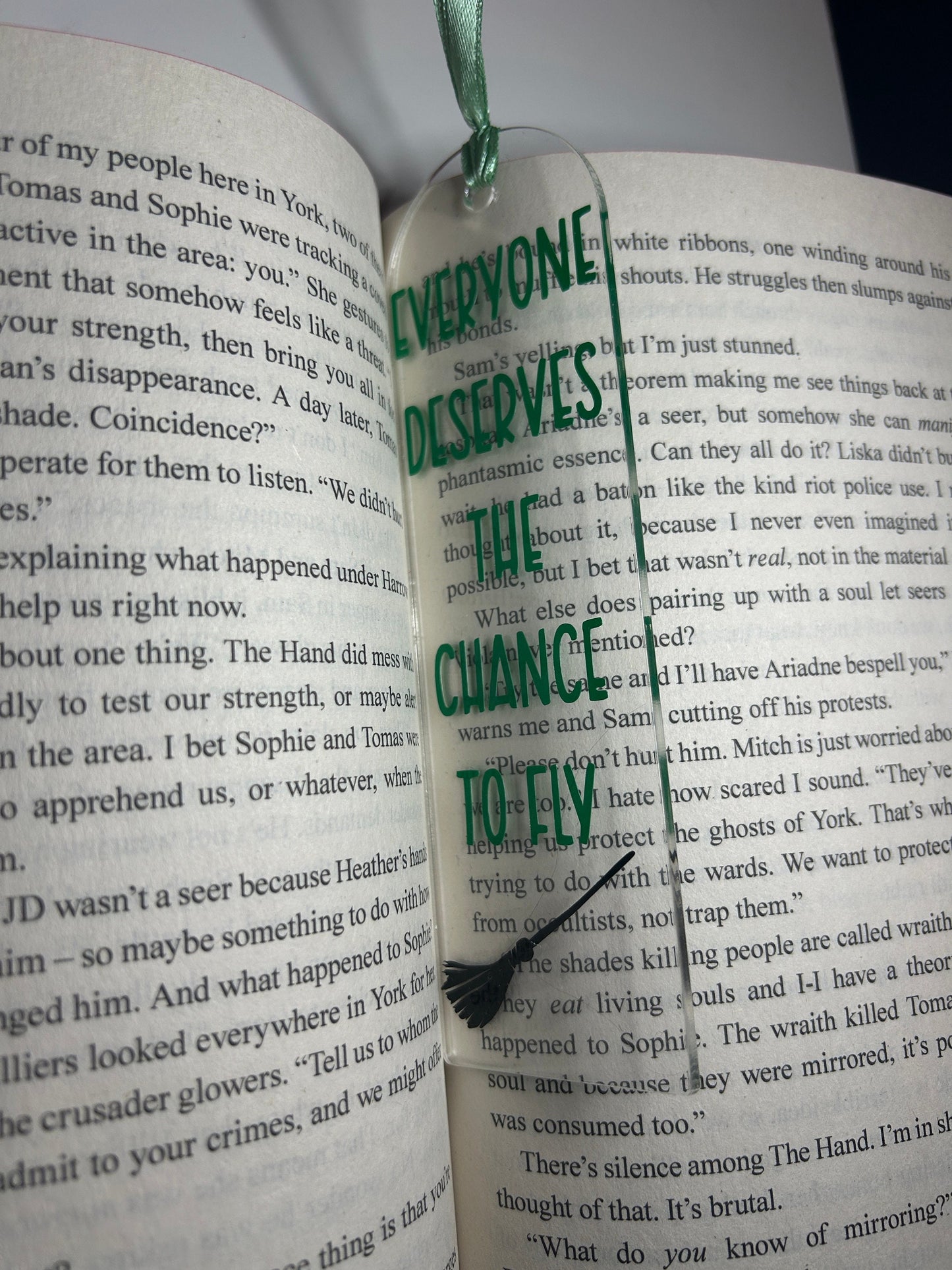 Everyone deserves the chance to fly (Wicked) Bookmark