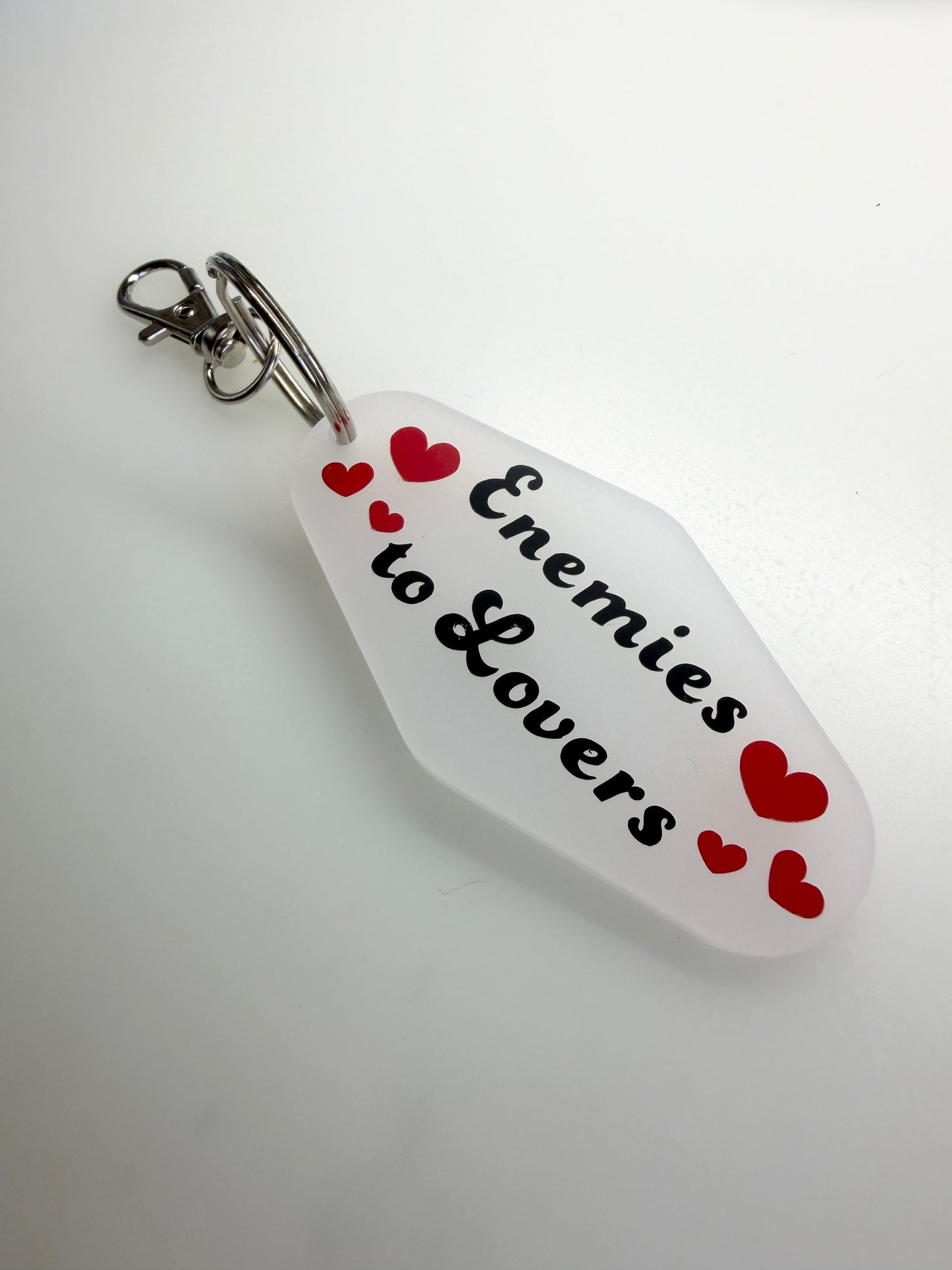 Enemies to Lovers Motel Keyring