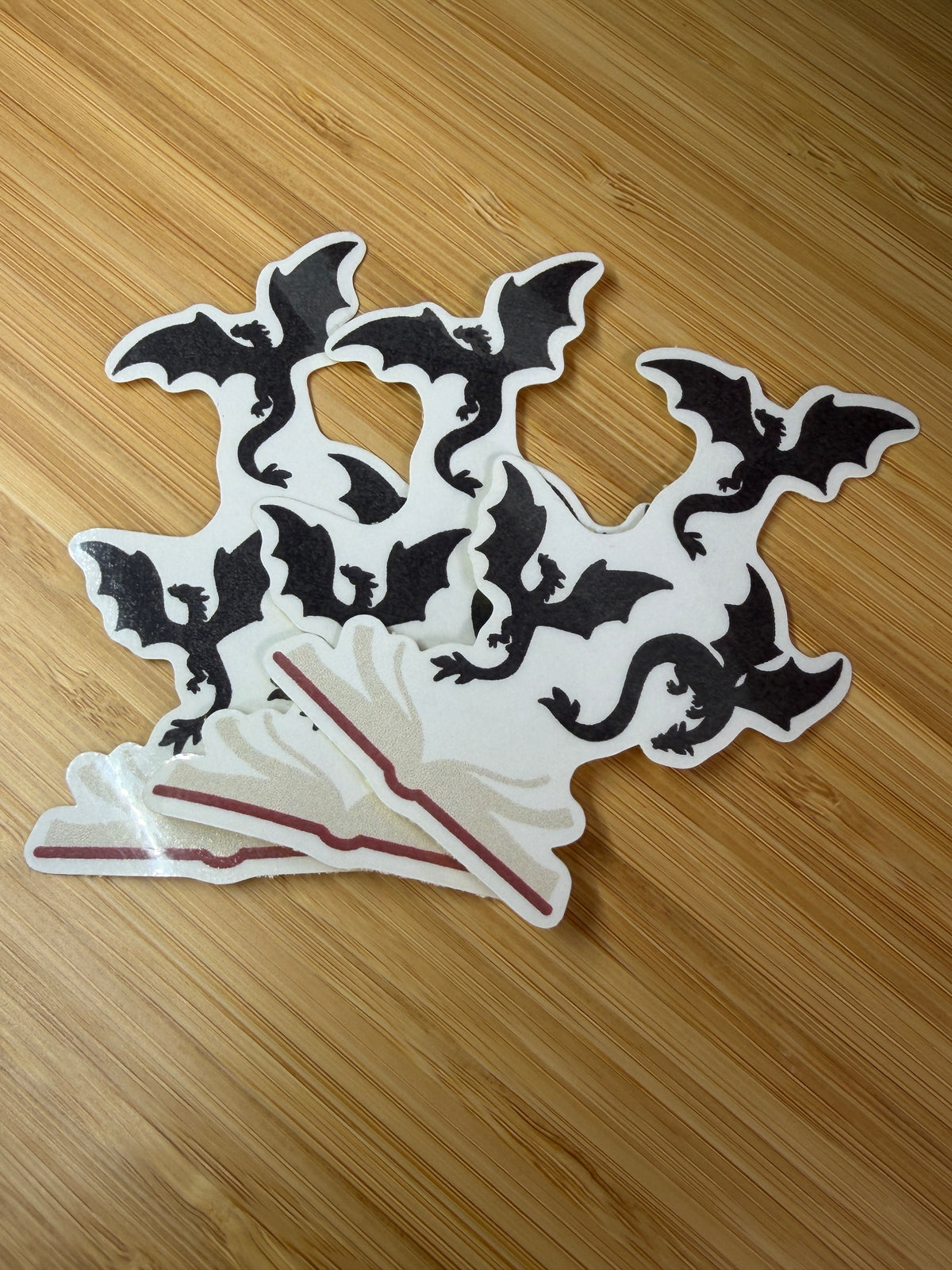 Dragons & Books Sticker