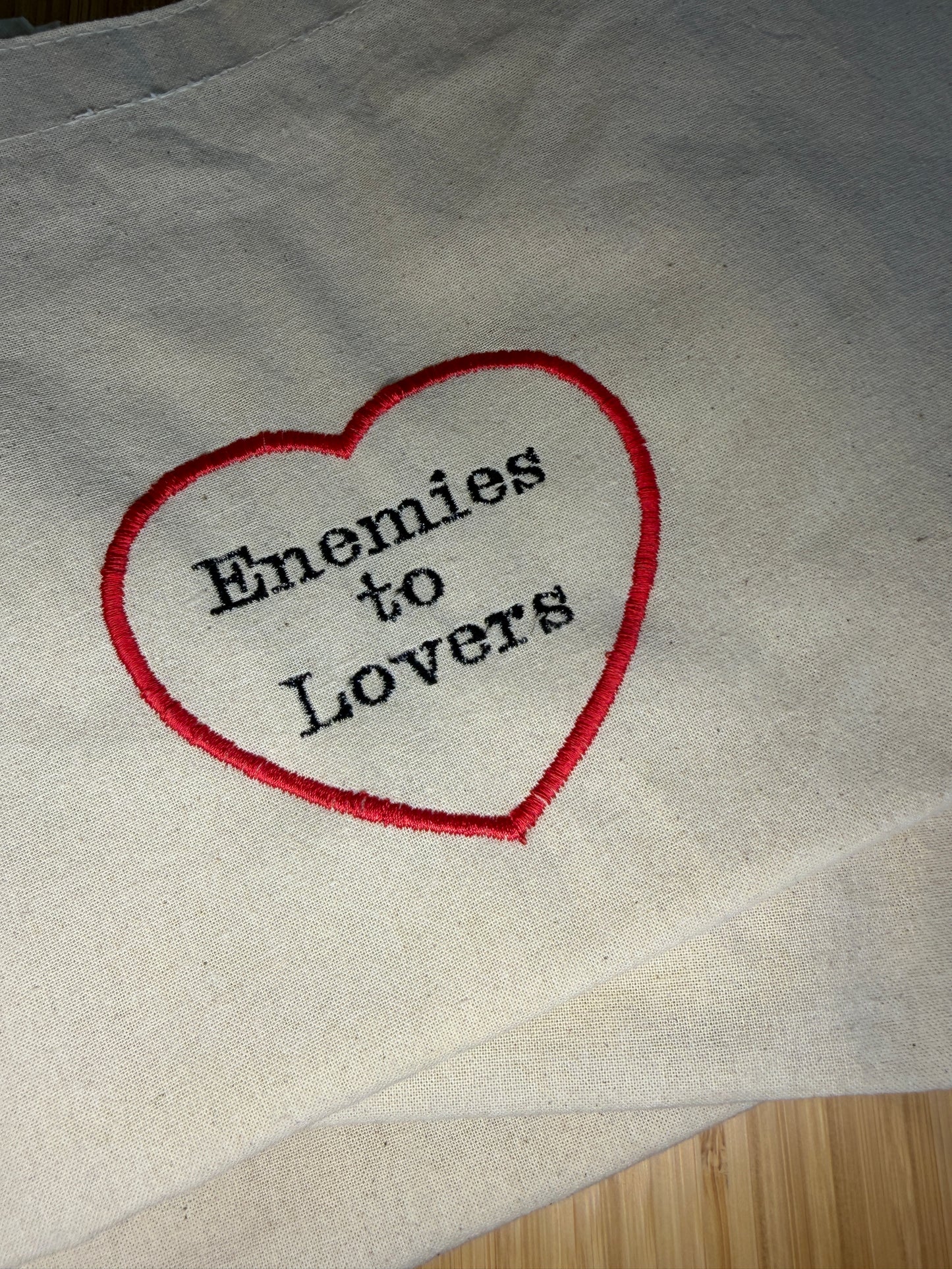 Enemies to Lovers Tote Bag