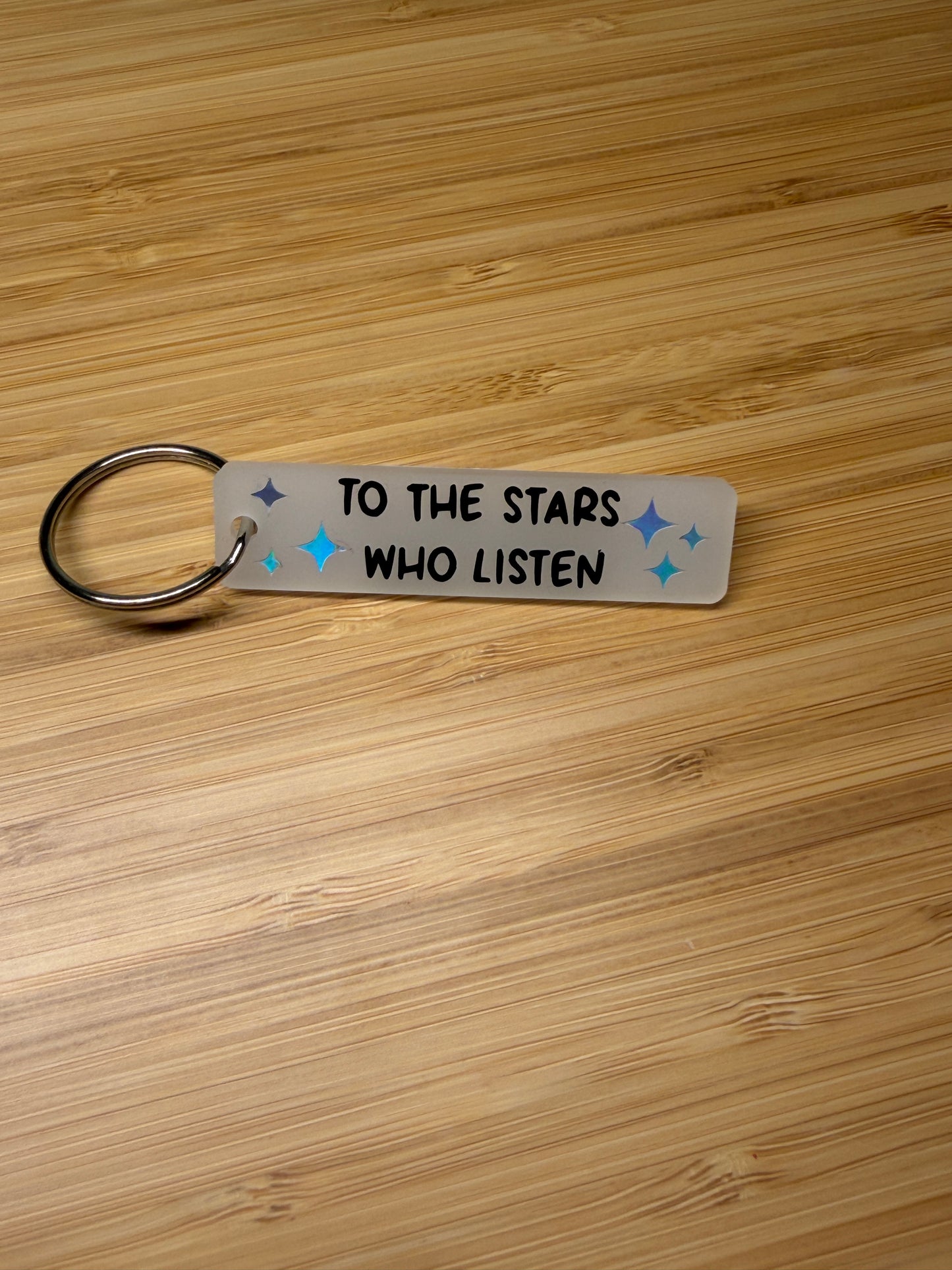To the stars who listen (ACOTAR) Strip Keyring