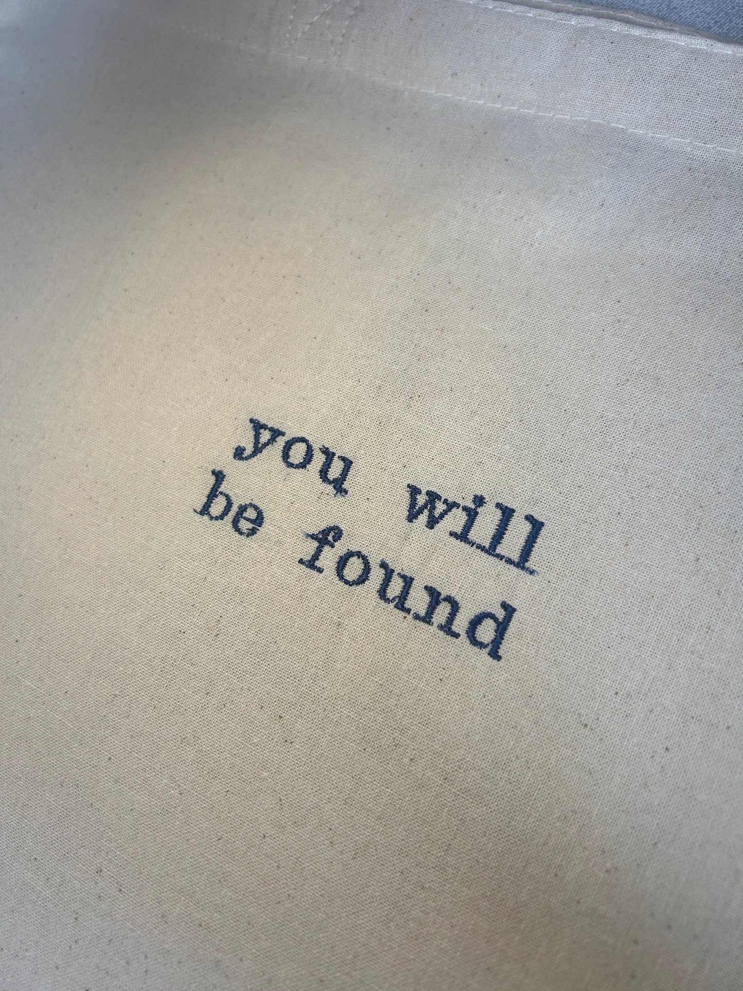 You Will Be Found (Dear Evan Hansen) Tote Bag
