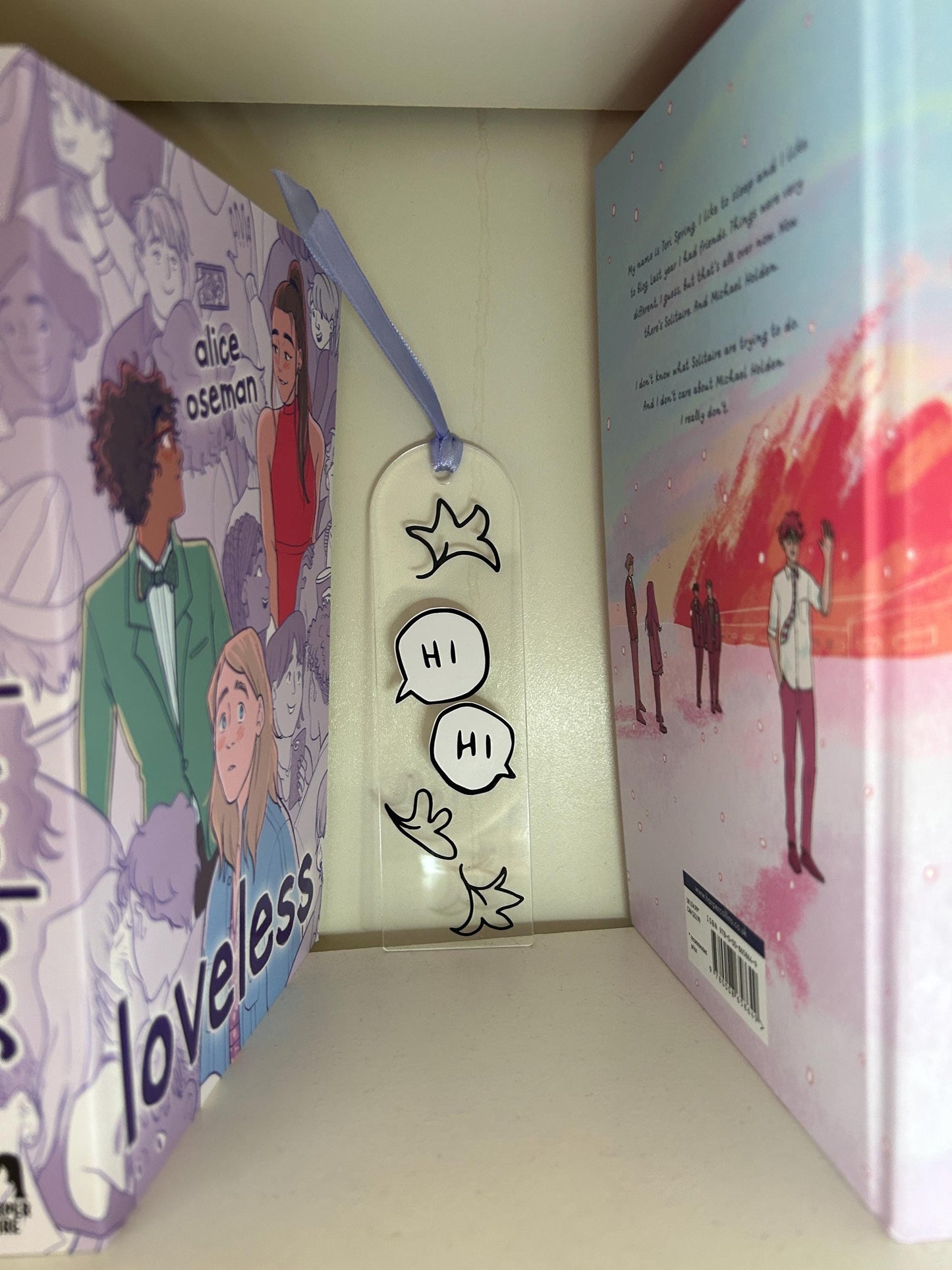 Heartstopper Hi Hi Bookmark