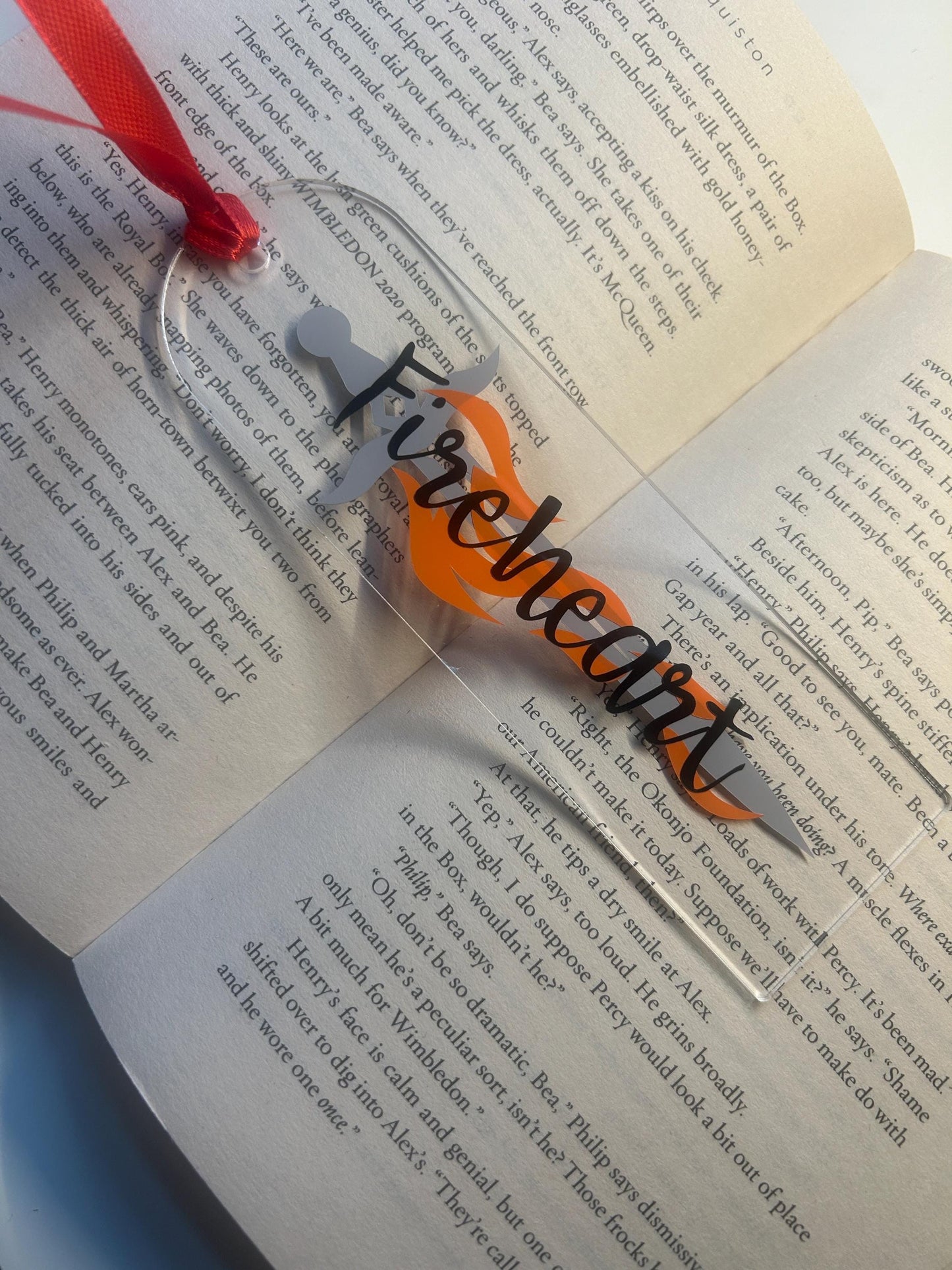 Fireheart (Throne of glass) Bookmark