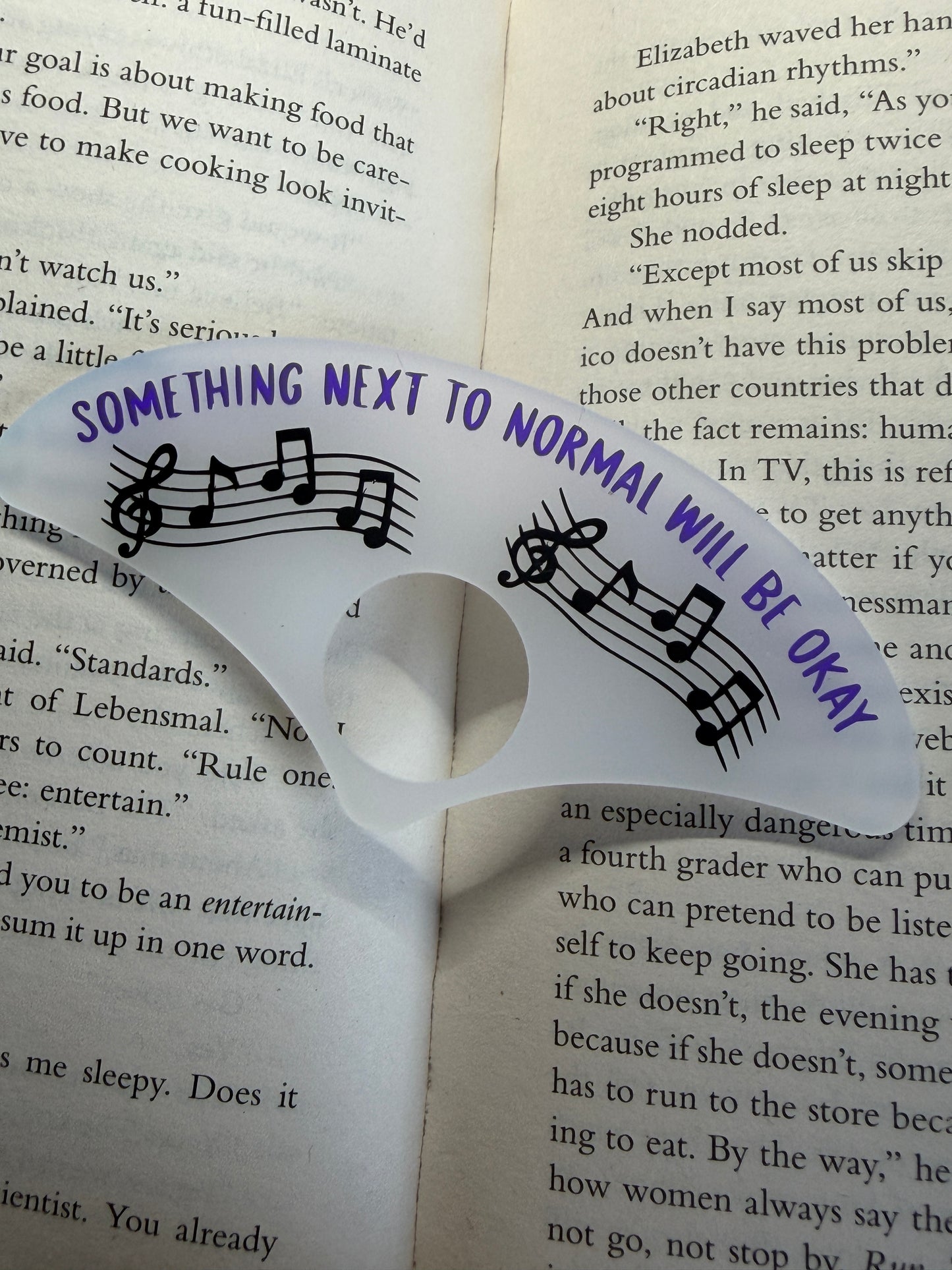 Next to Normal Musical Page Holder