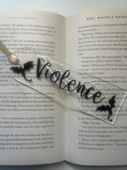 Violence (Fourth Wing) Bookmark
