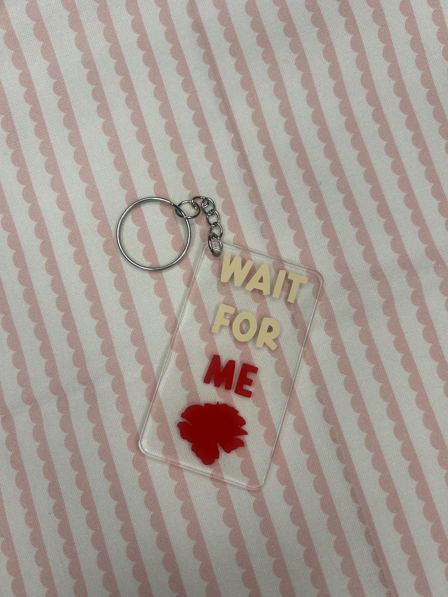 Wait for me (Hadestown Musical) Keyring