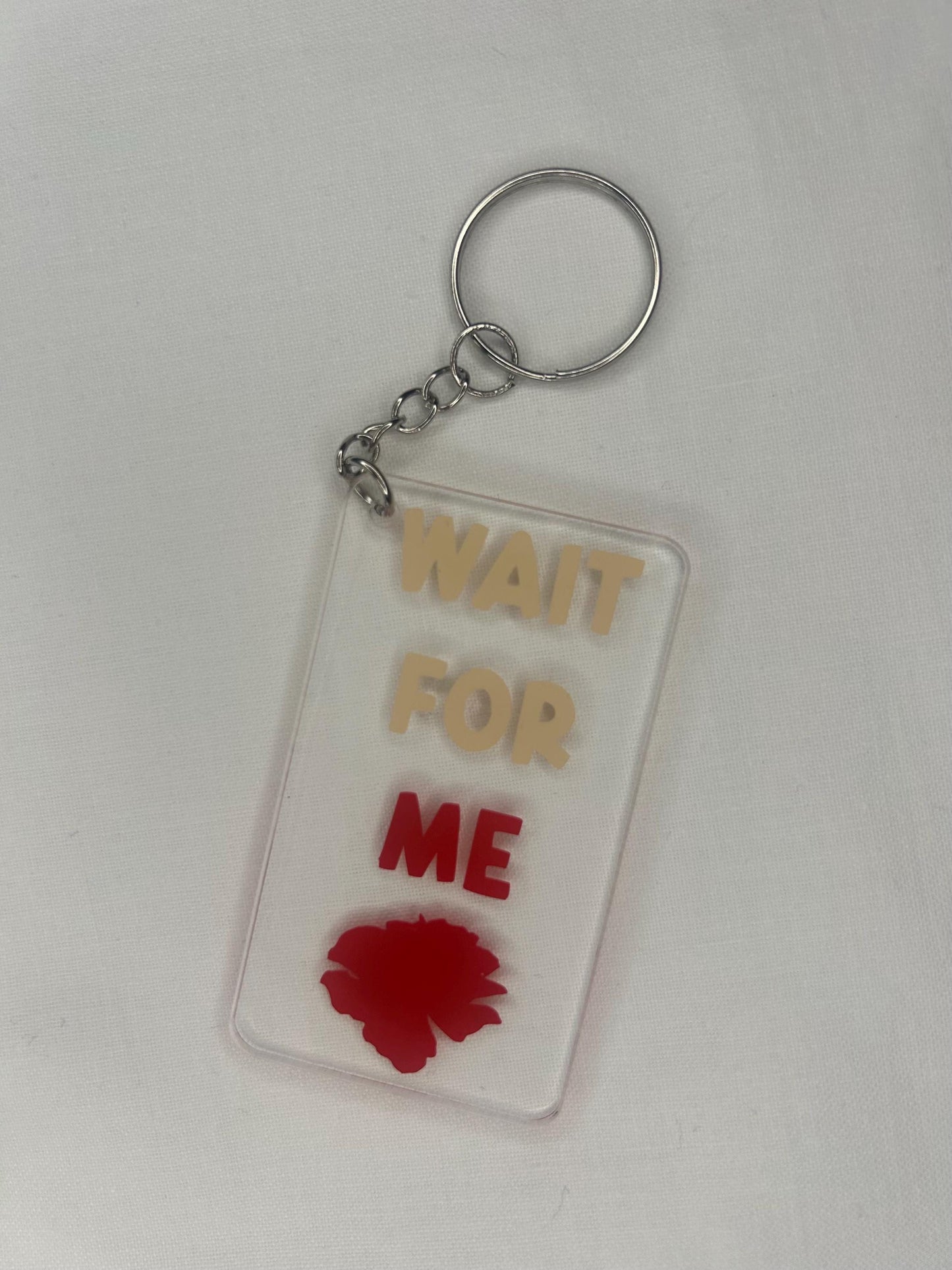 Wait for me (Hadestown Musical) Keyring