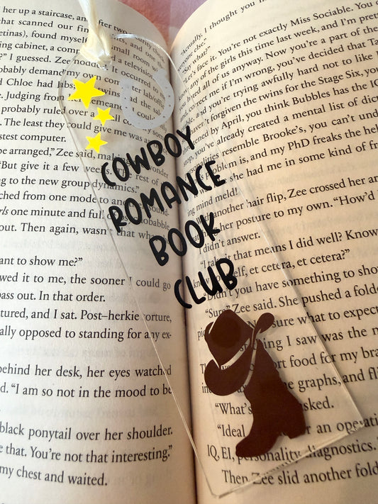 Cowboy Romance Book Club Bookmark