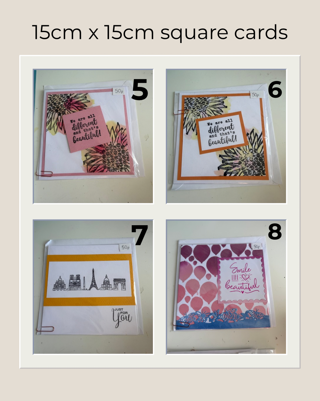 50p card SALE