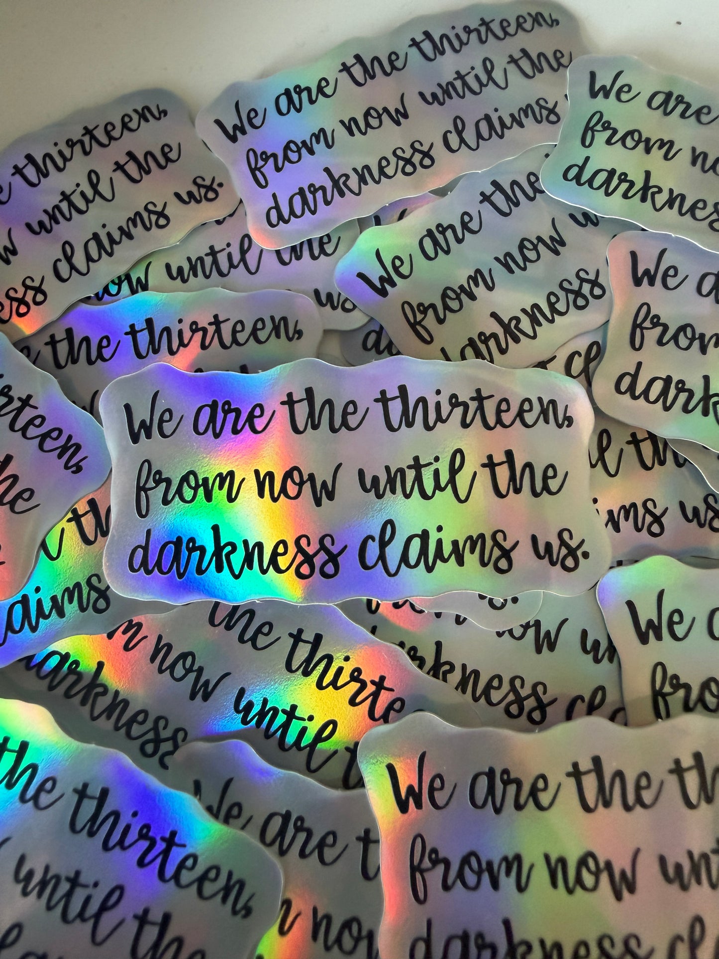 The thirteen (TOG) Sticker