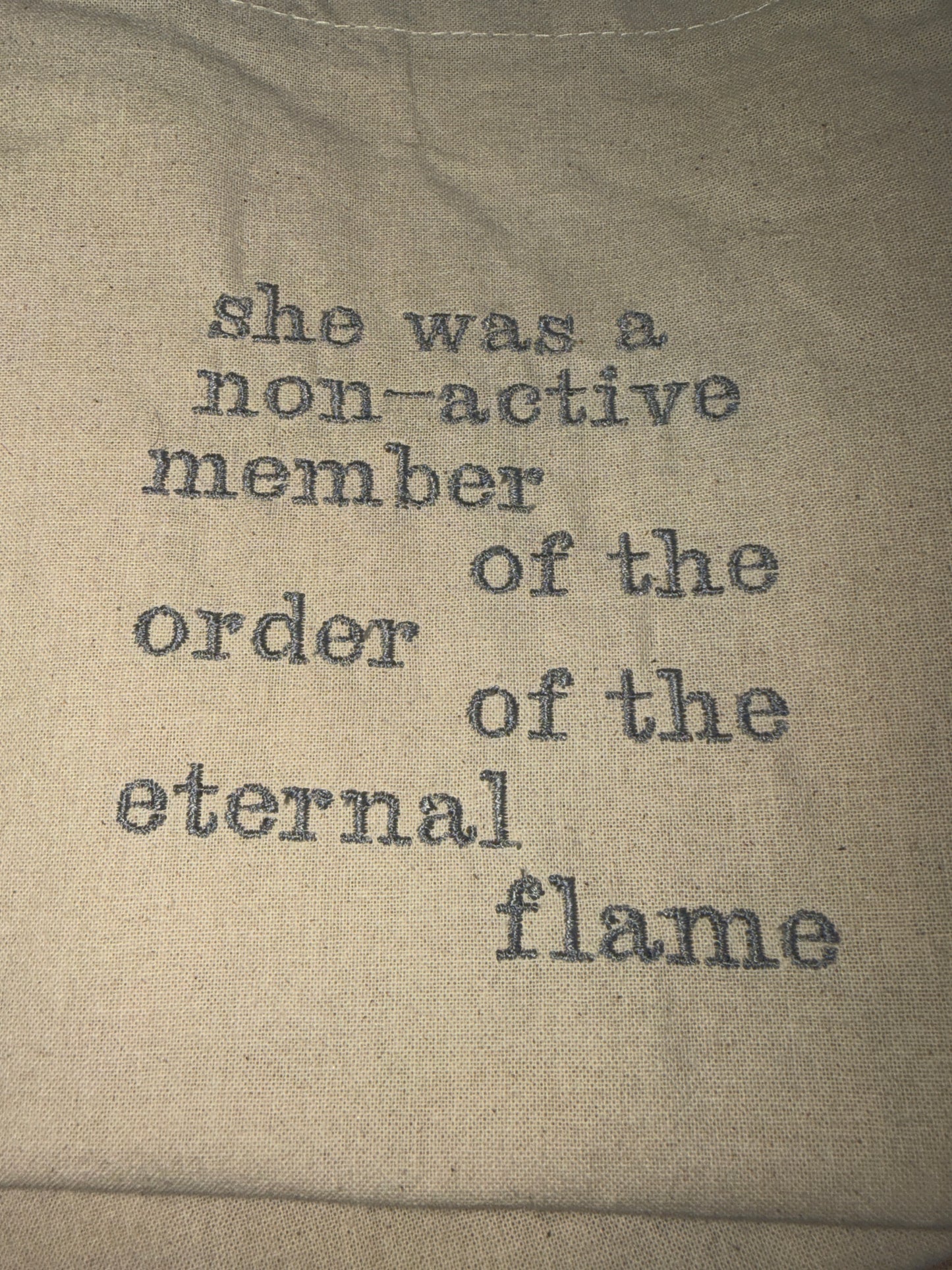 Alchemised inspired tote bag