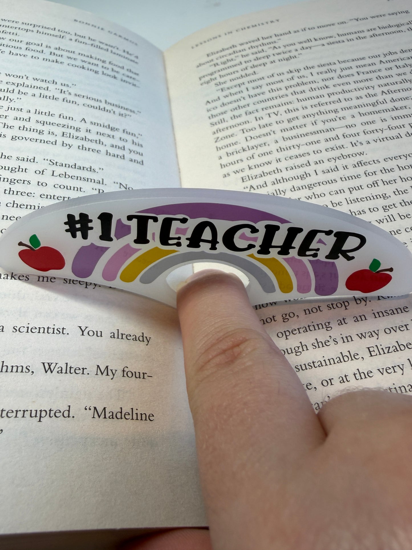 #1 teacher book holder