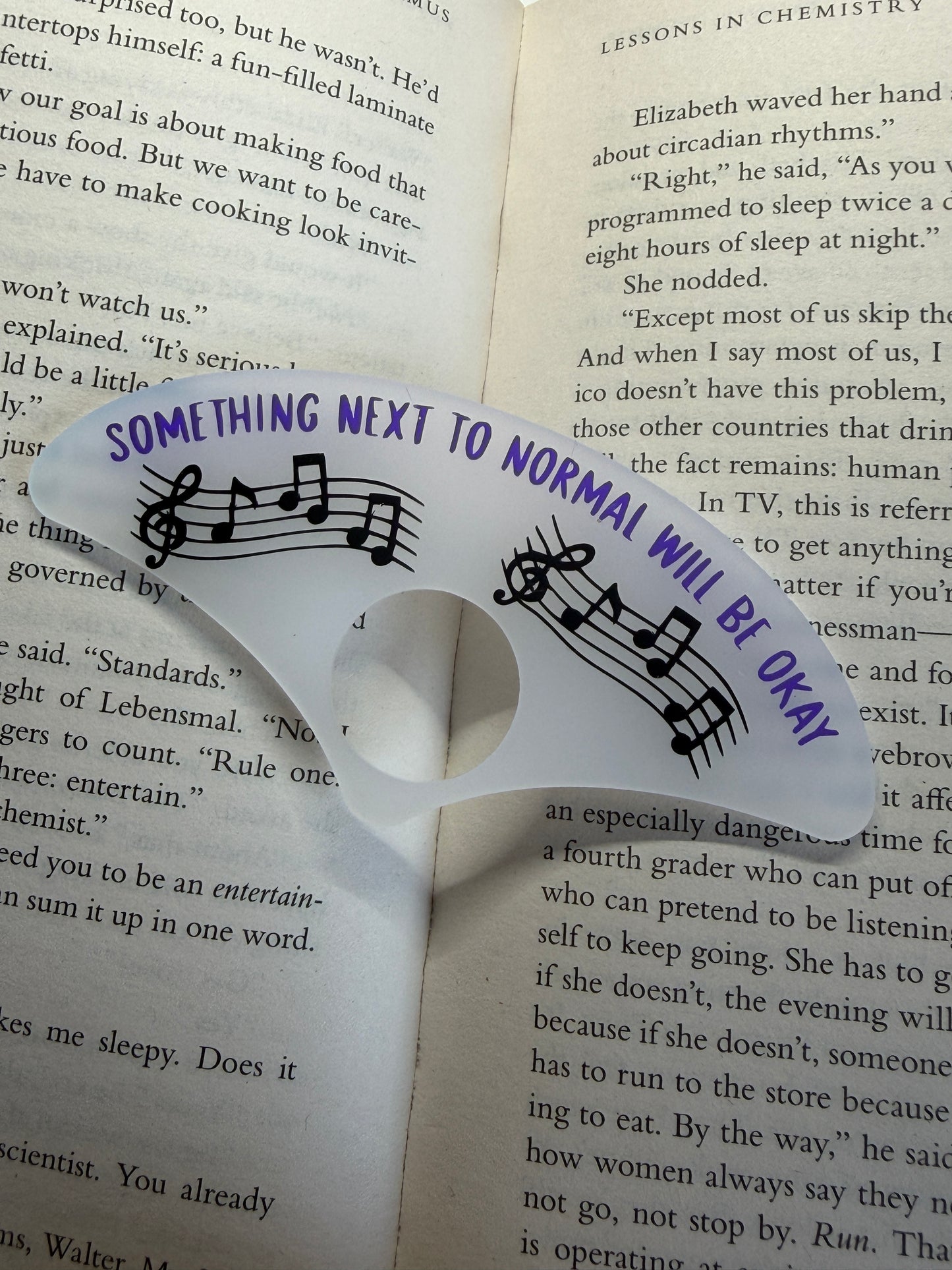 Next to Normal Musical Page Holder