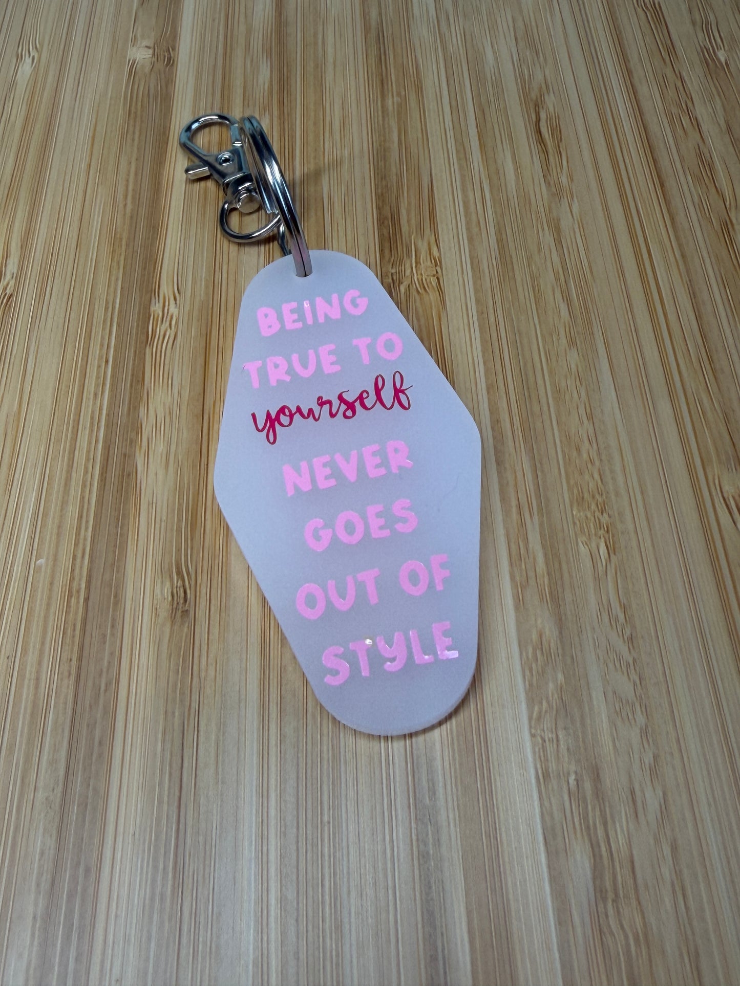 Legally Blonde Motel Style Keyring
