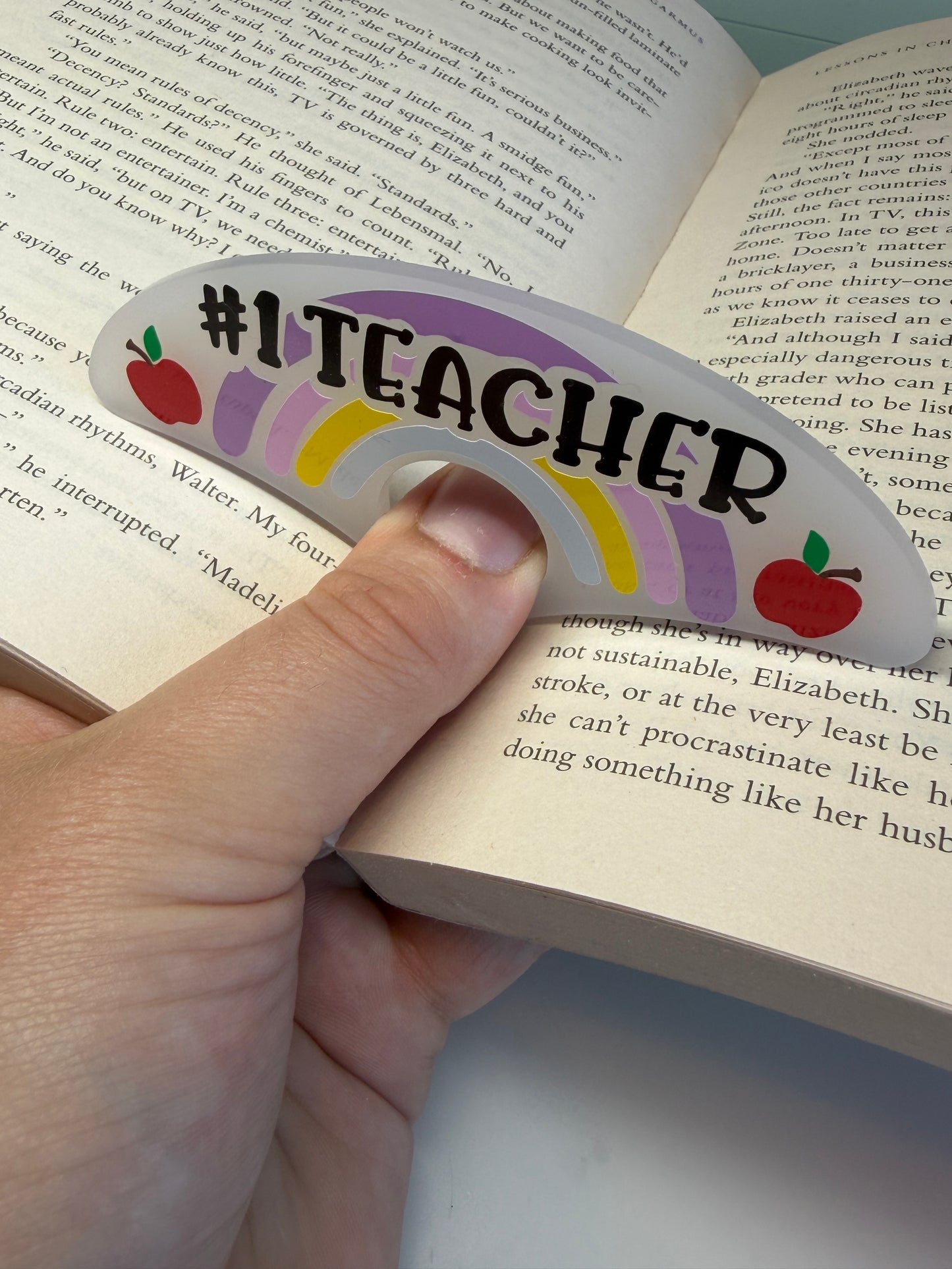 #1 teacher book holder