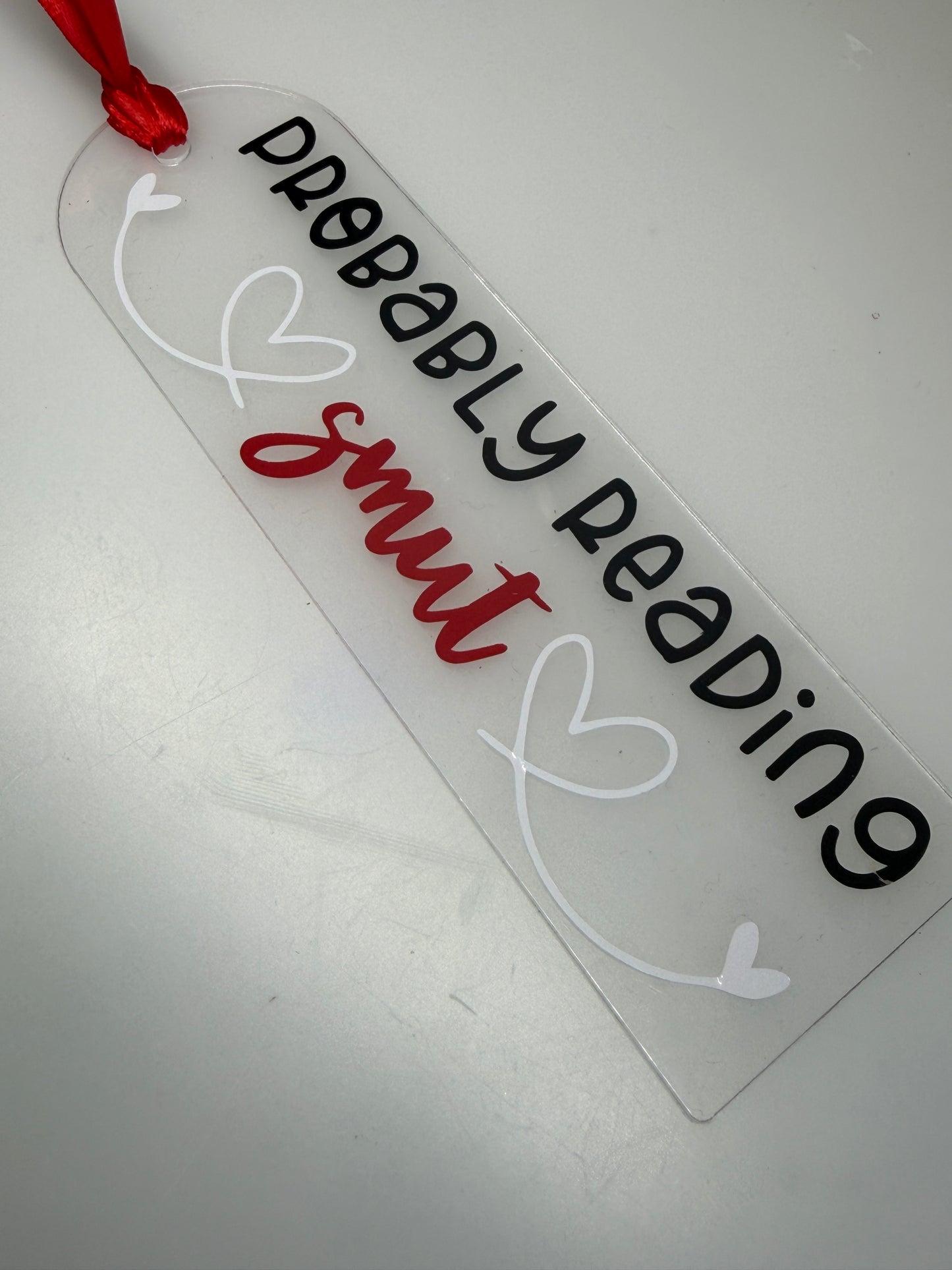 Probably reading smut bookmark