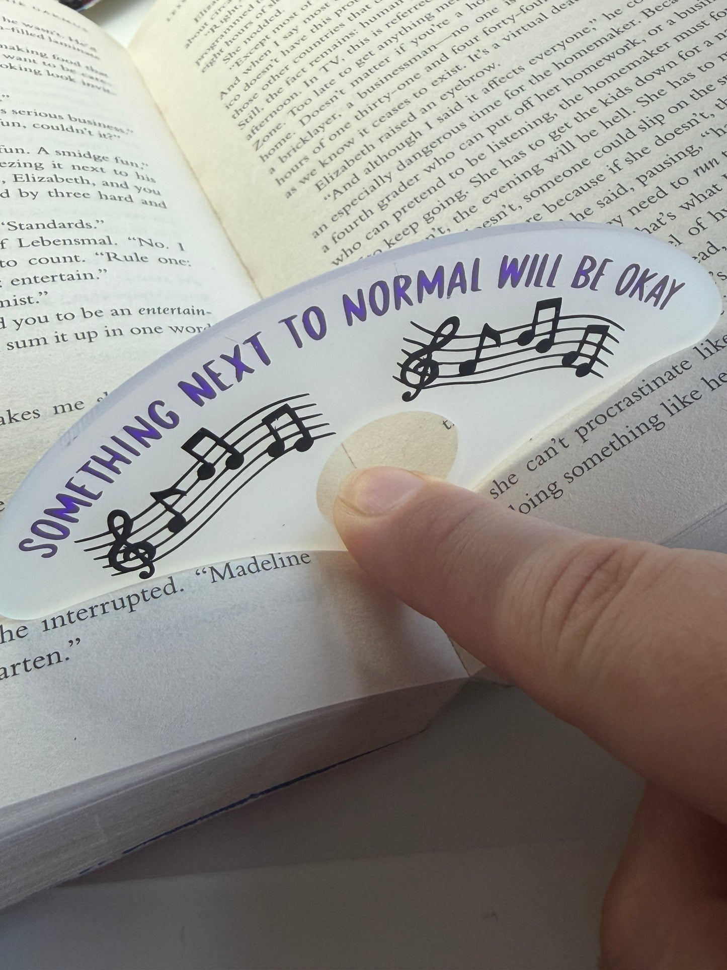 Next to Normal Musical Page Holder