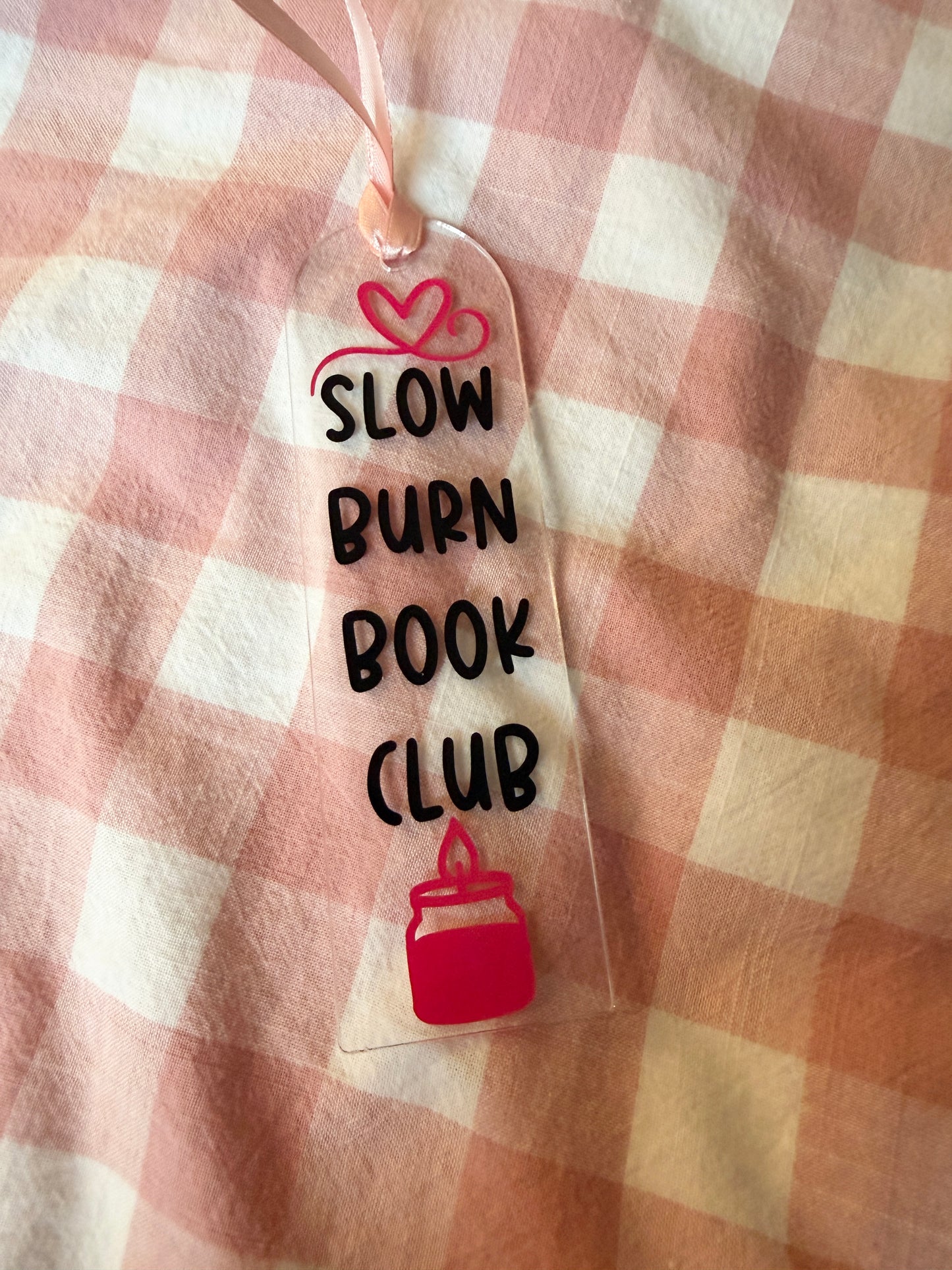 Slow Burn Book Club Bookmark