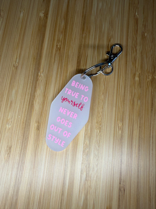 Legally Blonde Motel Style Keyring