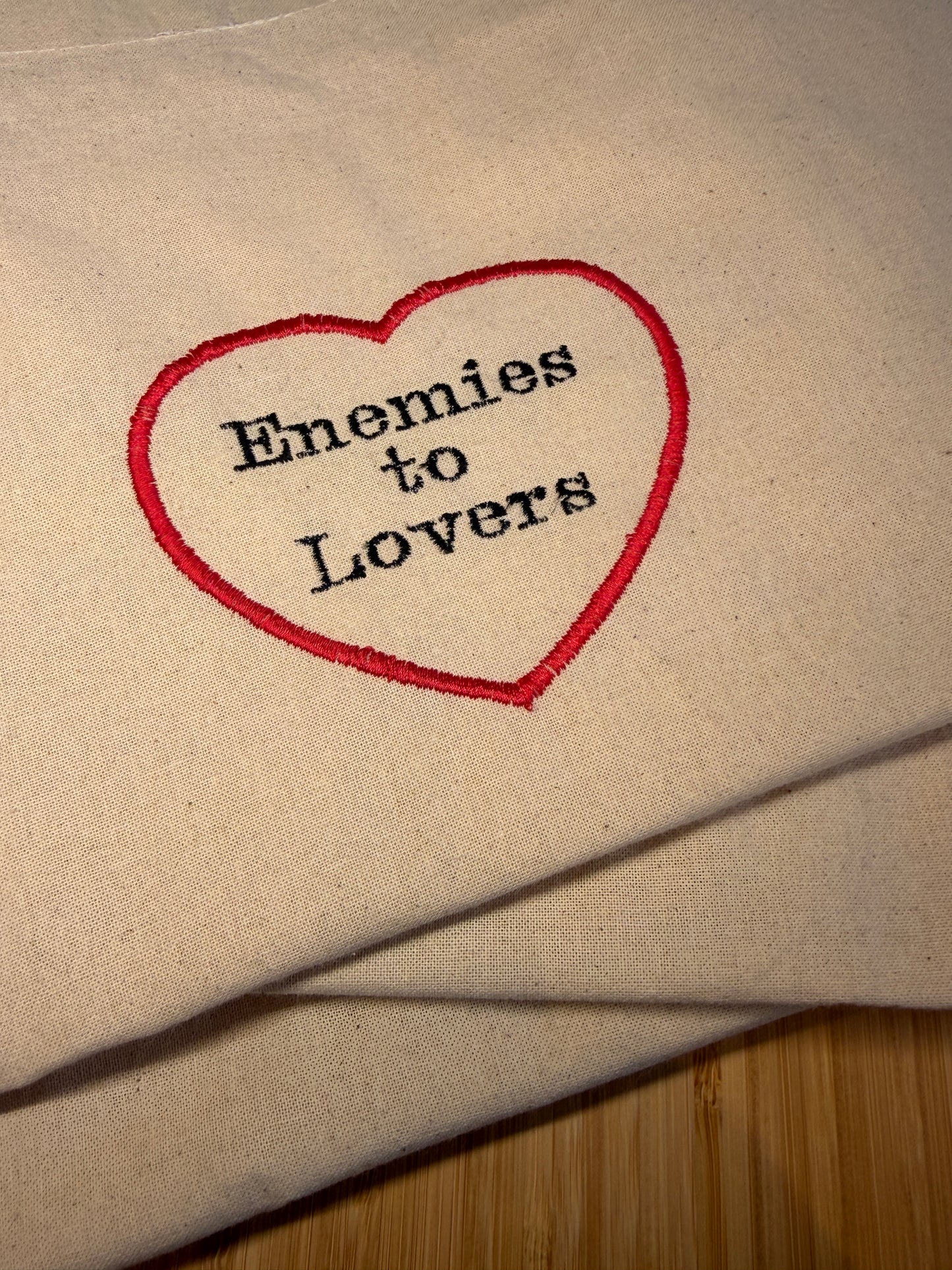 Enemies to Lovers Tote Bag