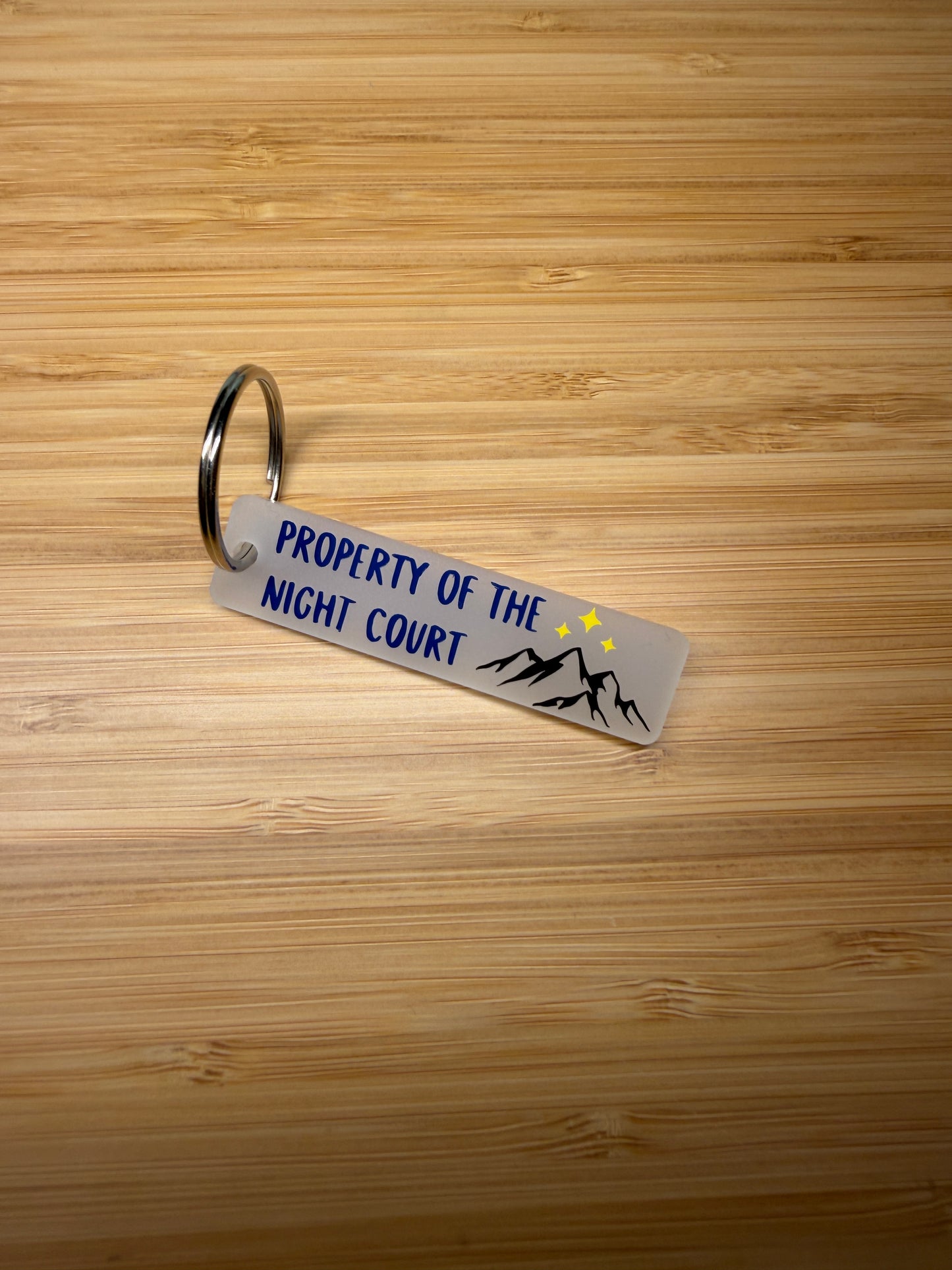 Property of the night court (ACOTAR) Strip Keyring