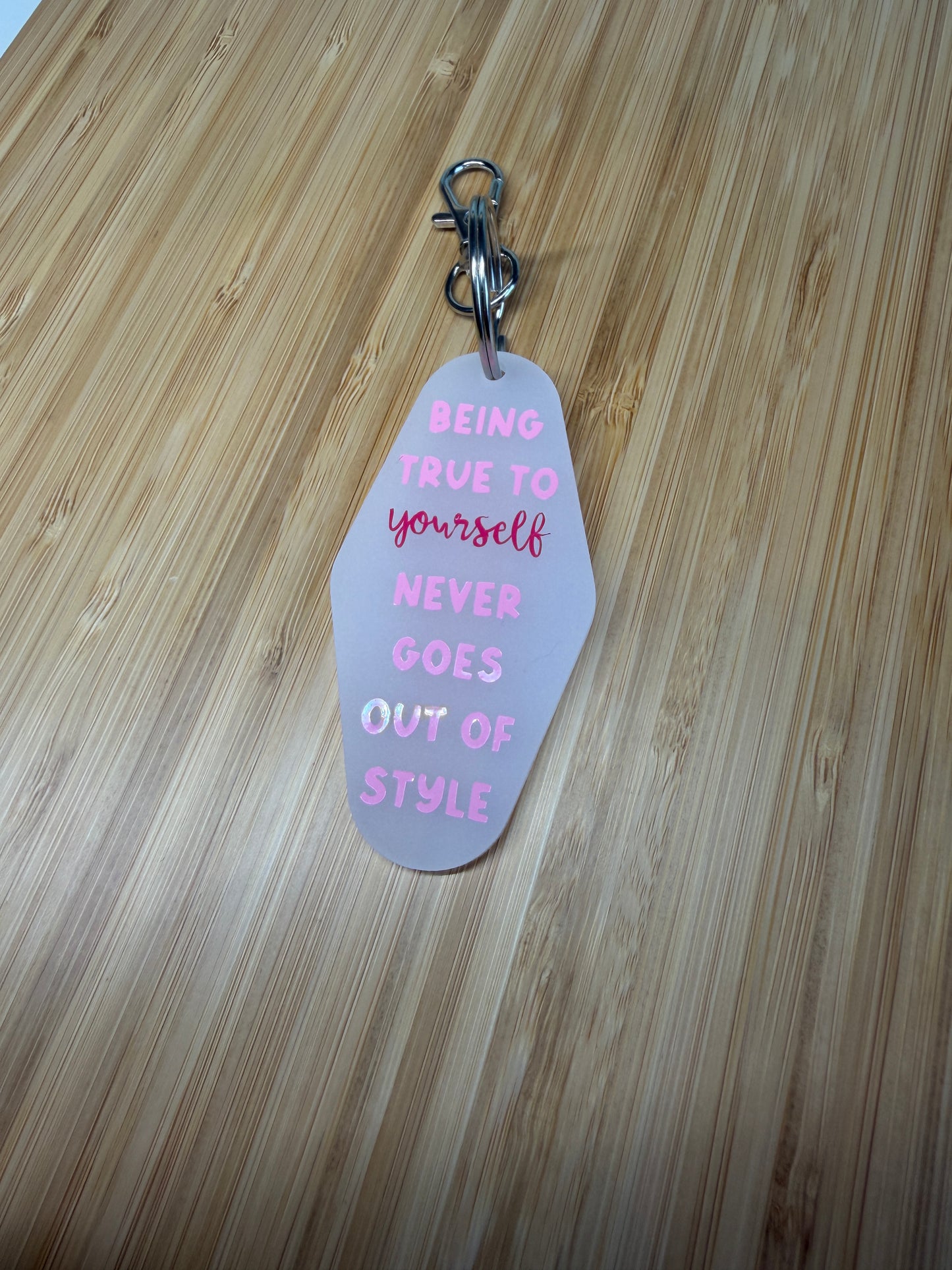Legally Blonde Motel Style Keyring