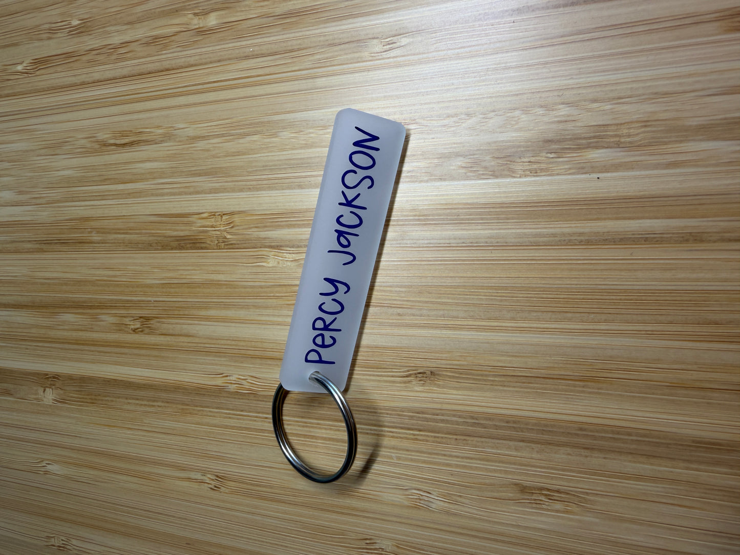 Percy Jackson strip style keyring
