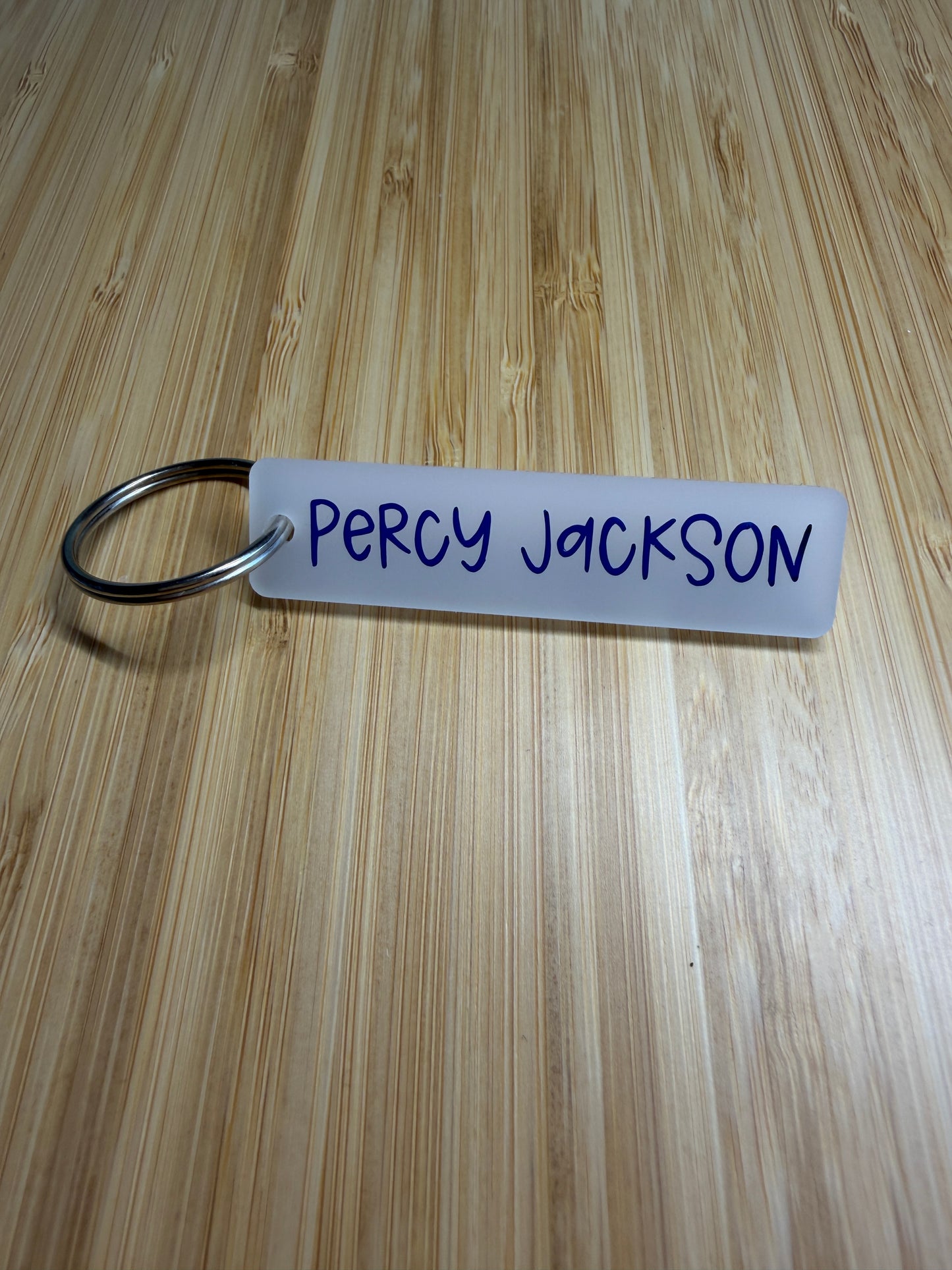 Percy Jackson strip style keyring