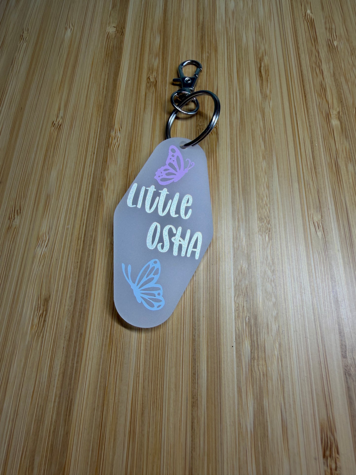 Little Osha (Quicksilver) Motel style keyring