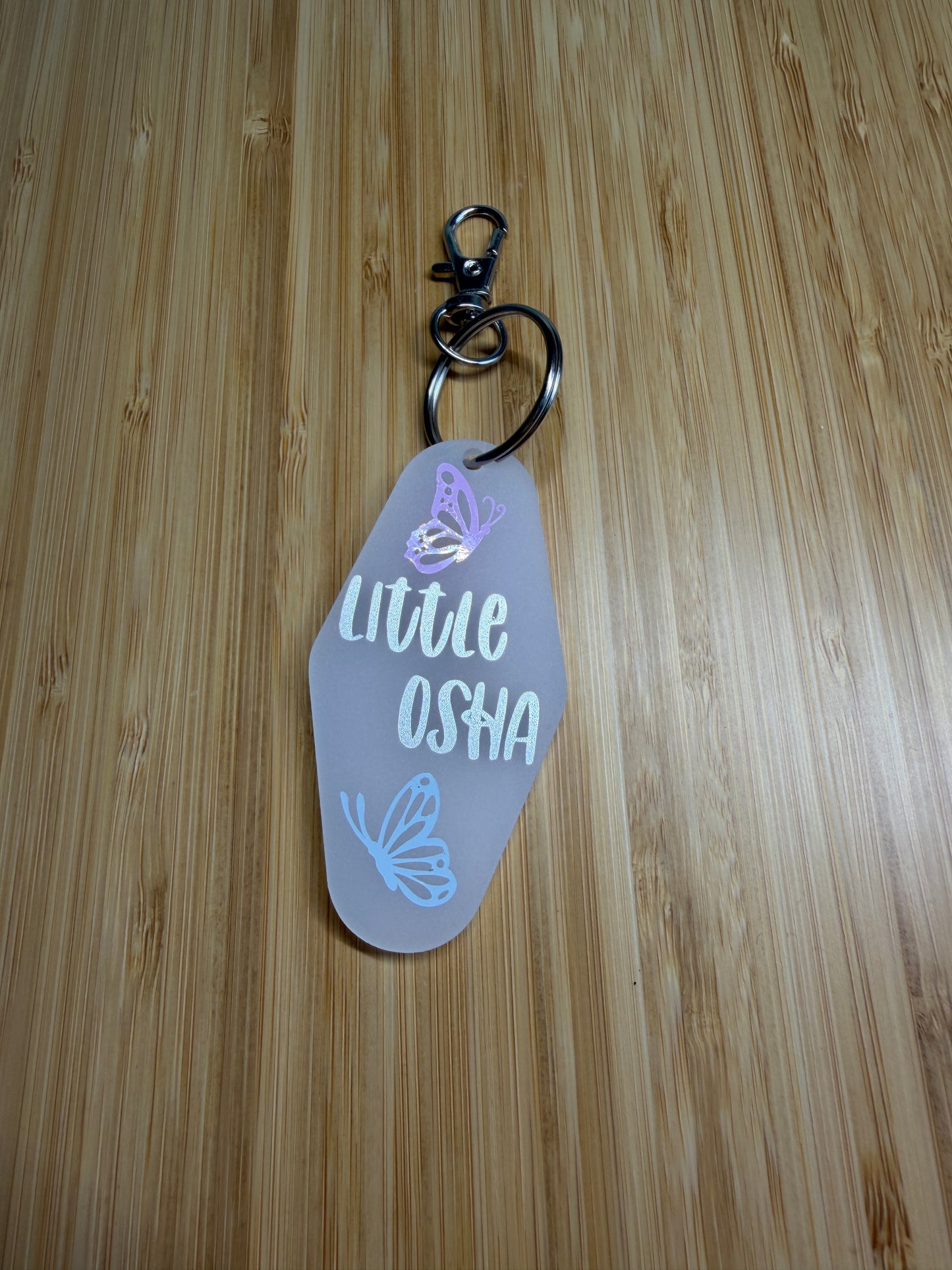 Little Osha (Quicksilver) Motel style keyring