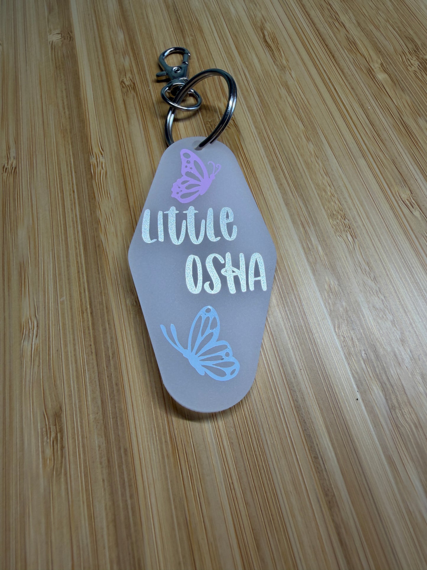 Little Osha (Quicksilver) Motel style keyring