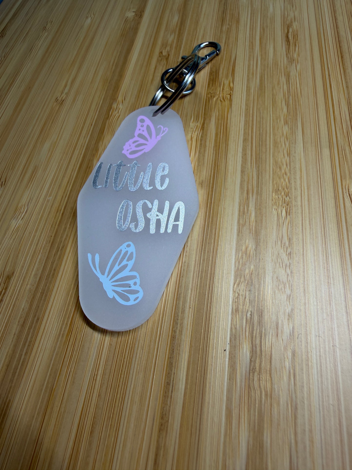 Little Osha (Quicksilver) Motel style keyring