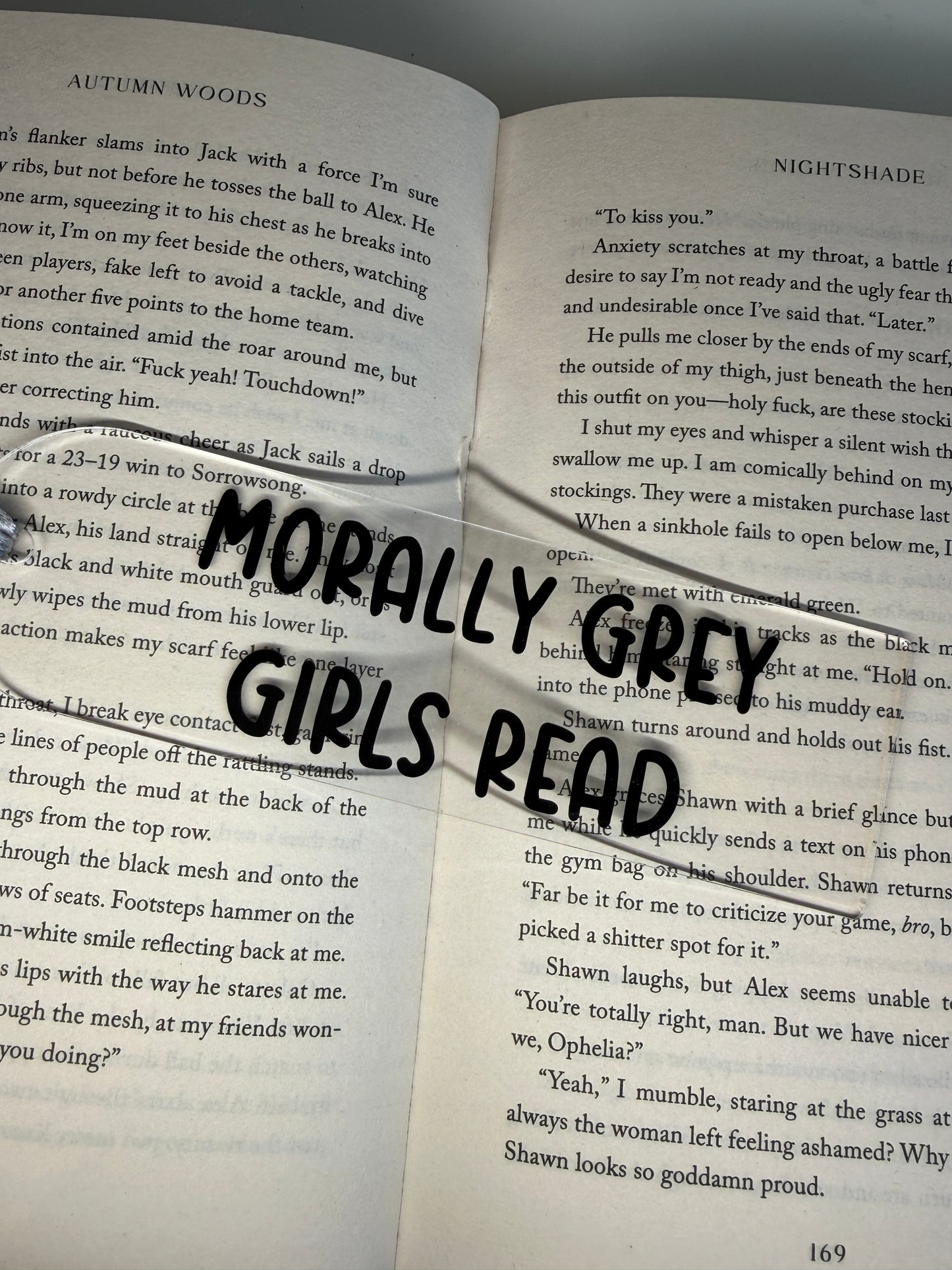 Morally Grey Girls Read bookmark