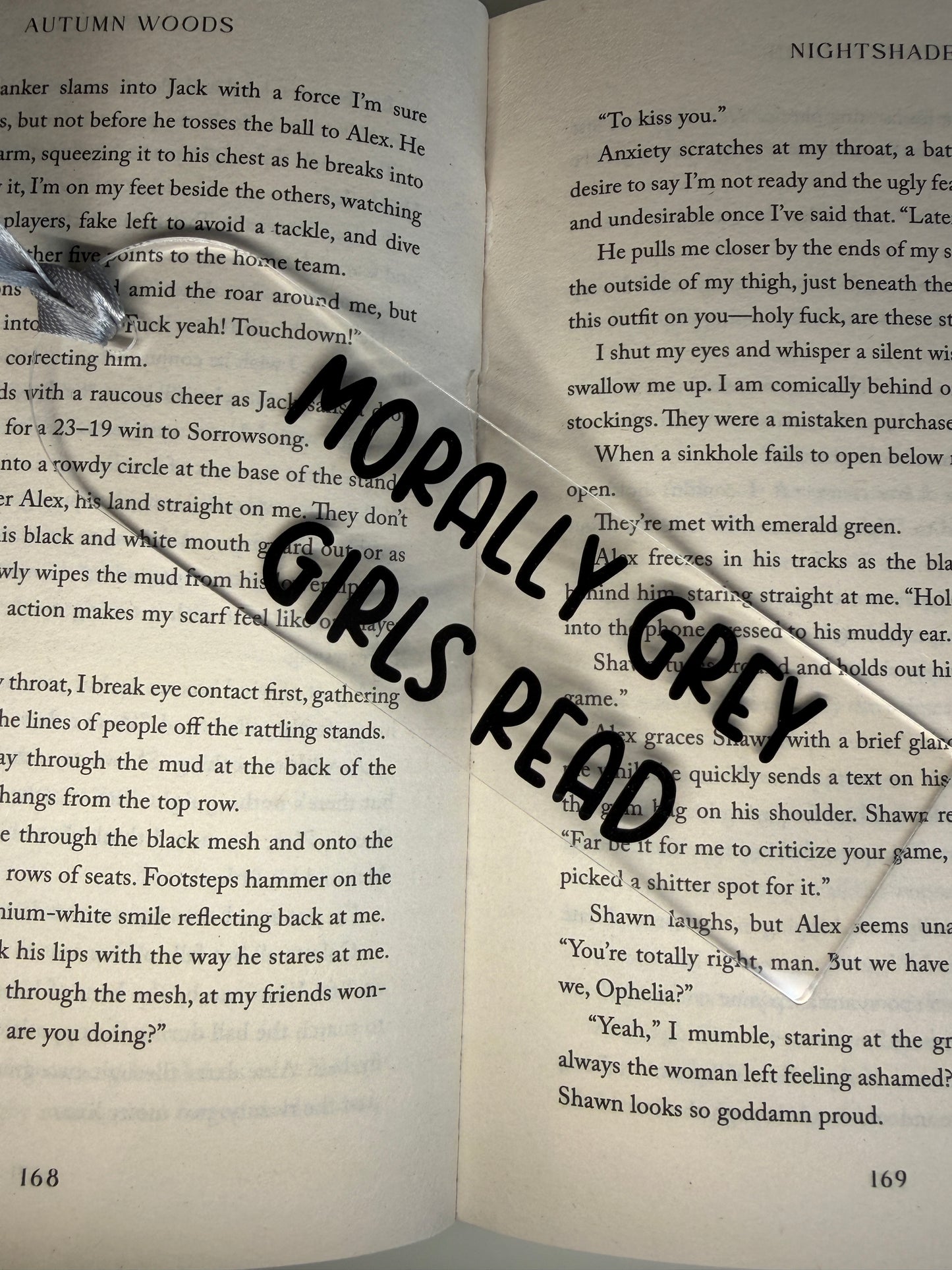 Morally Grey Girls Read bookmark