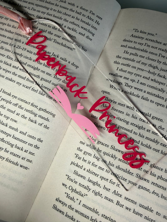 Paperback Princess Bookmark