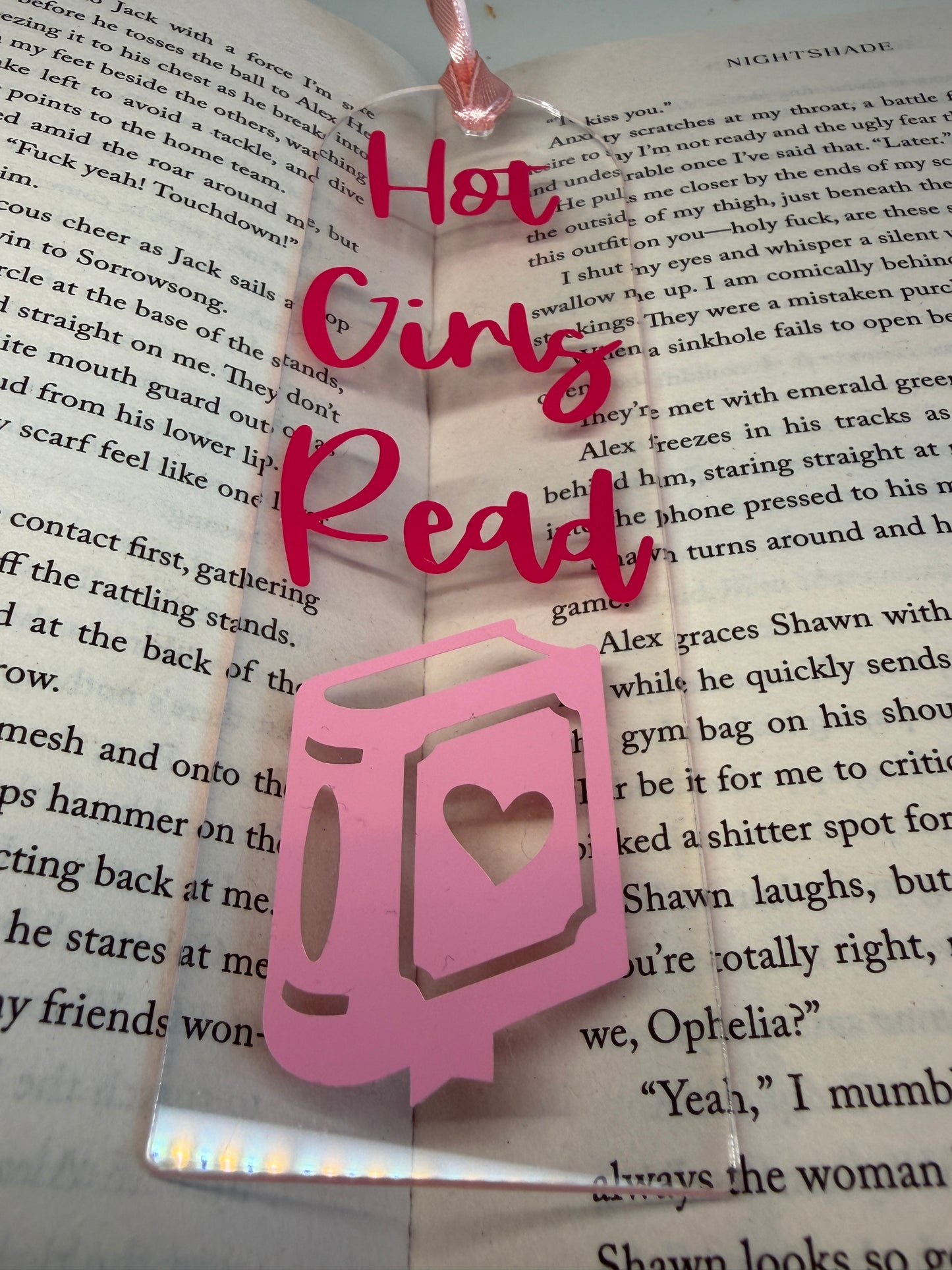 Hot Girls Read bookmark