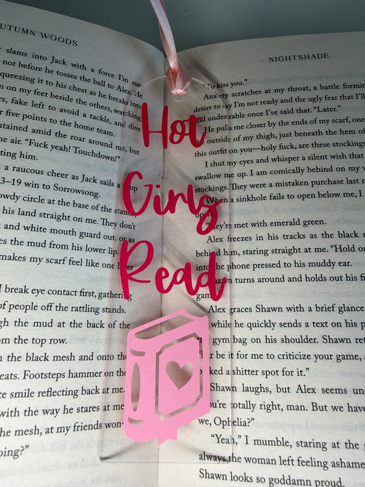 Hot Girls Read bookmark