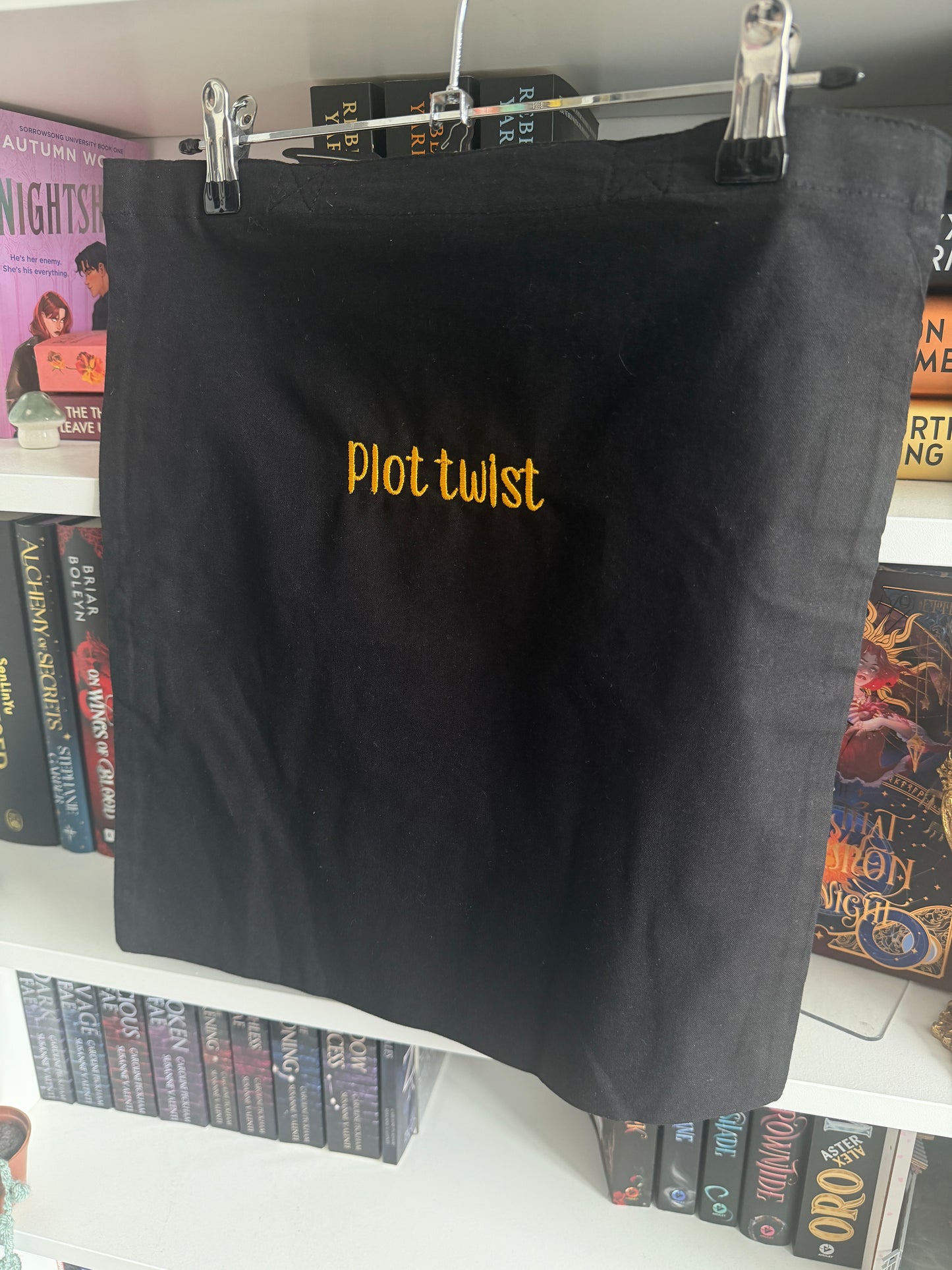 Plot Twist Tote Bag