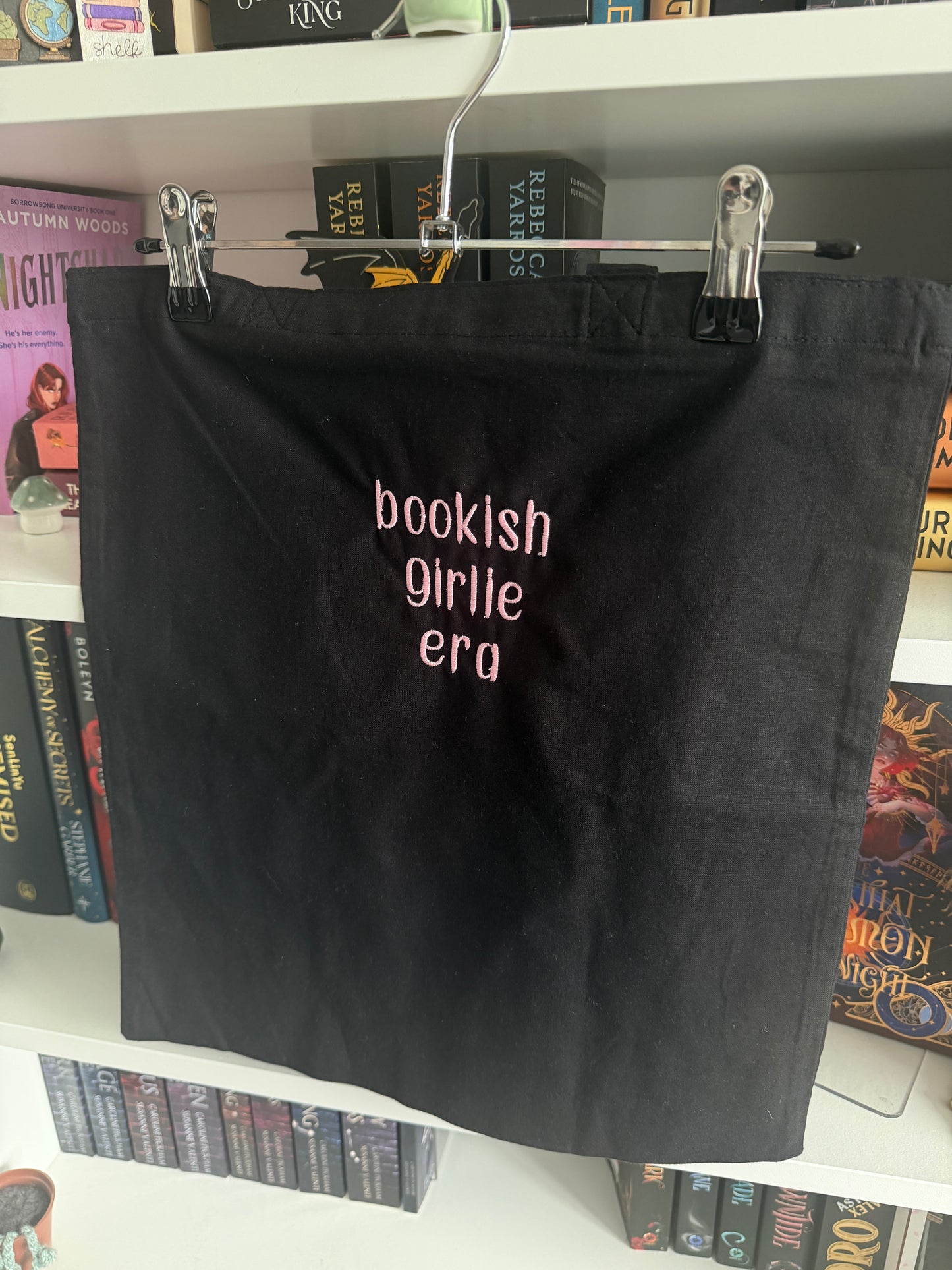 Bookish Girlie Era Tote Bag