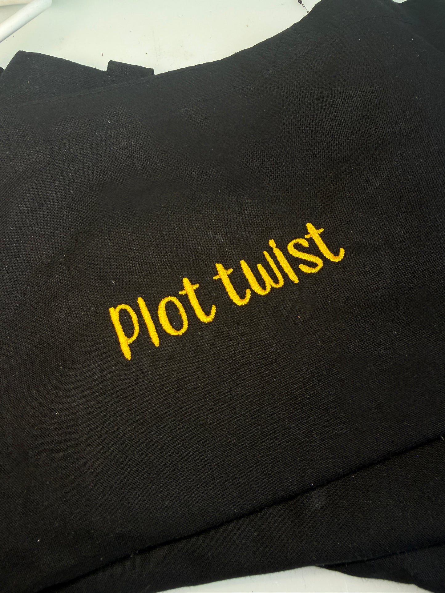 Plot Twist Tote Bag