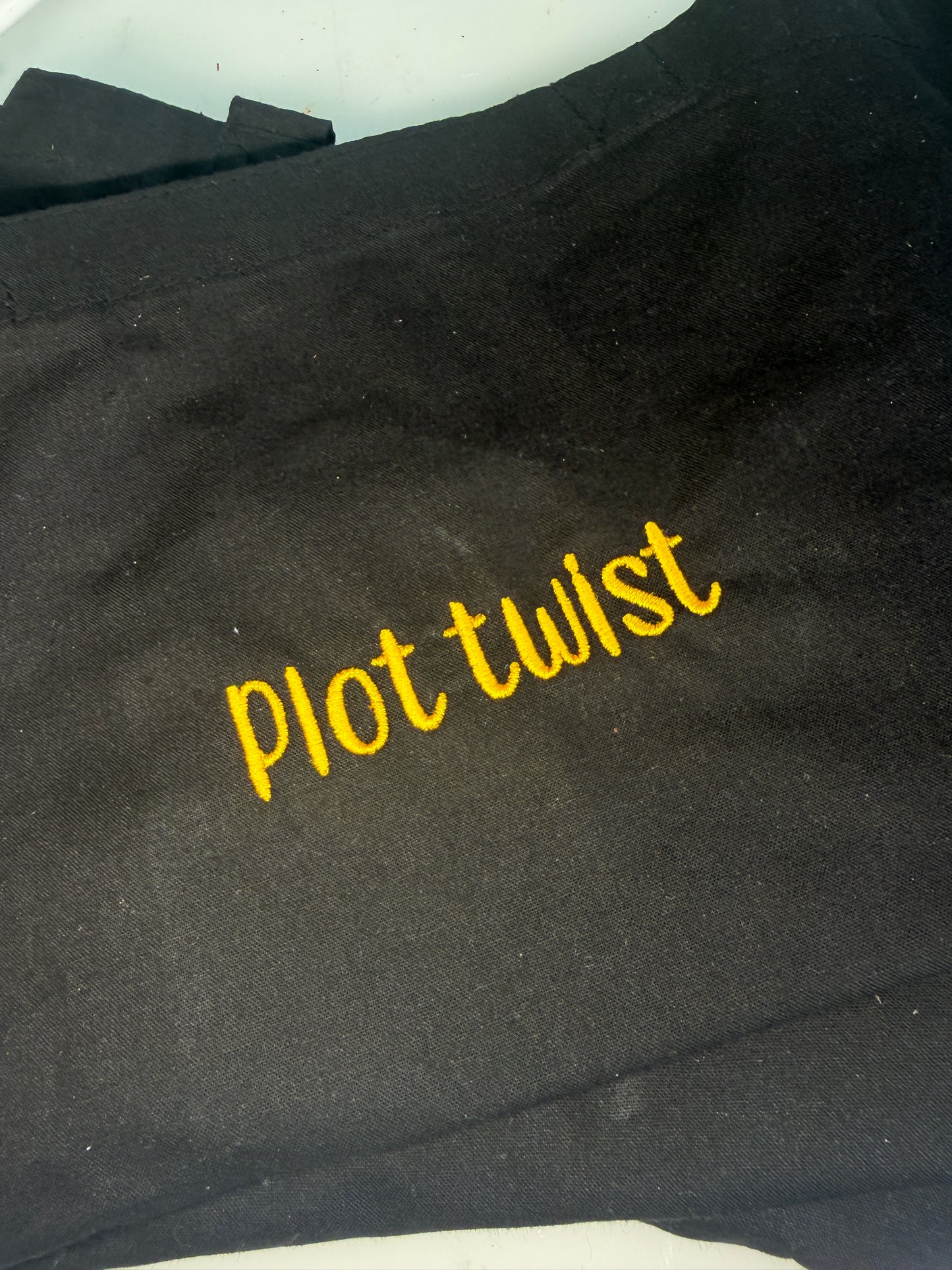 Plot Twist Tote Bag