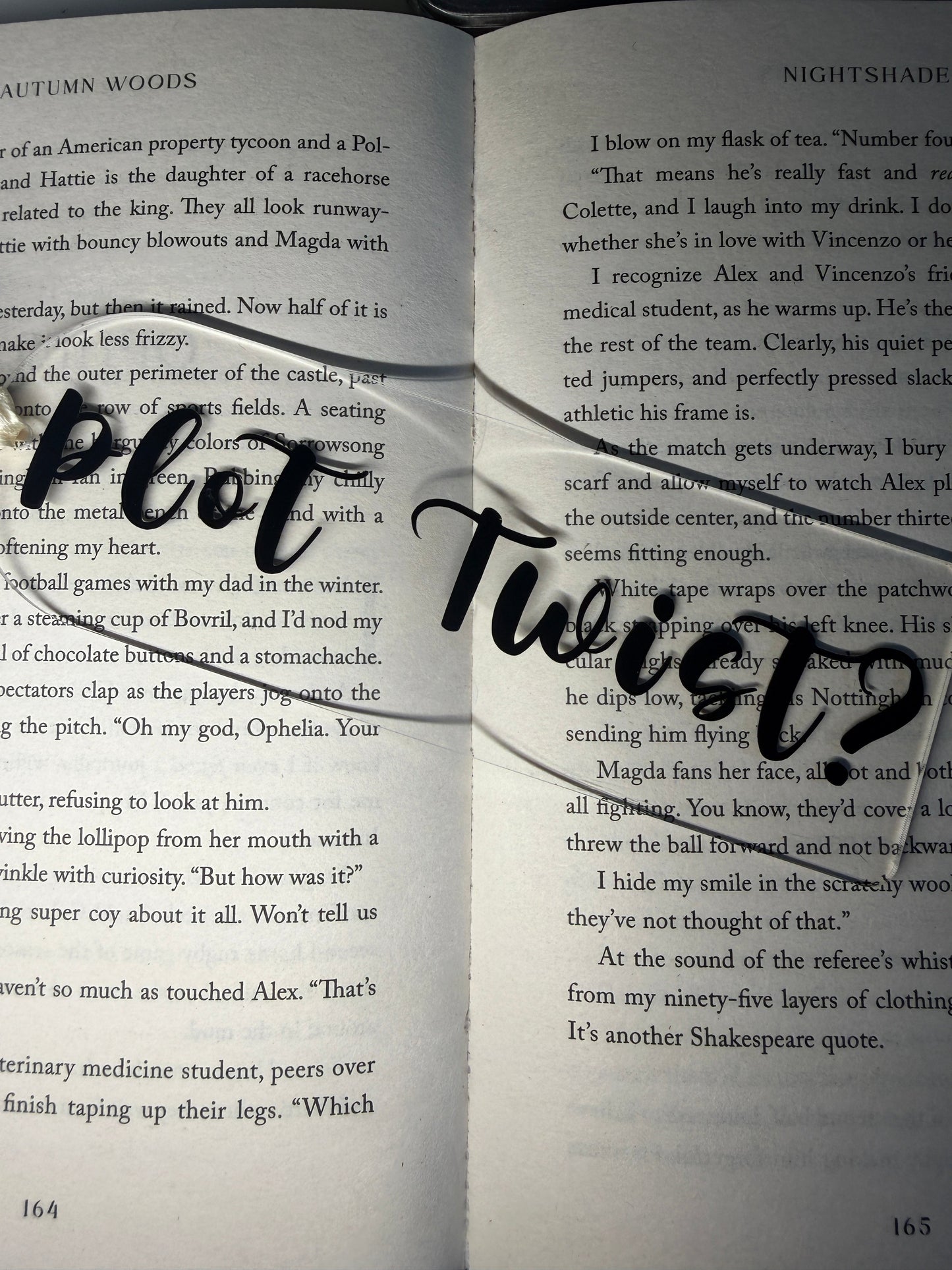 Plot Twist Bookmark